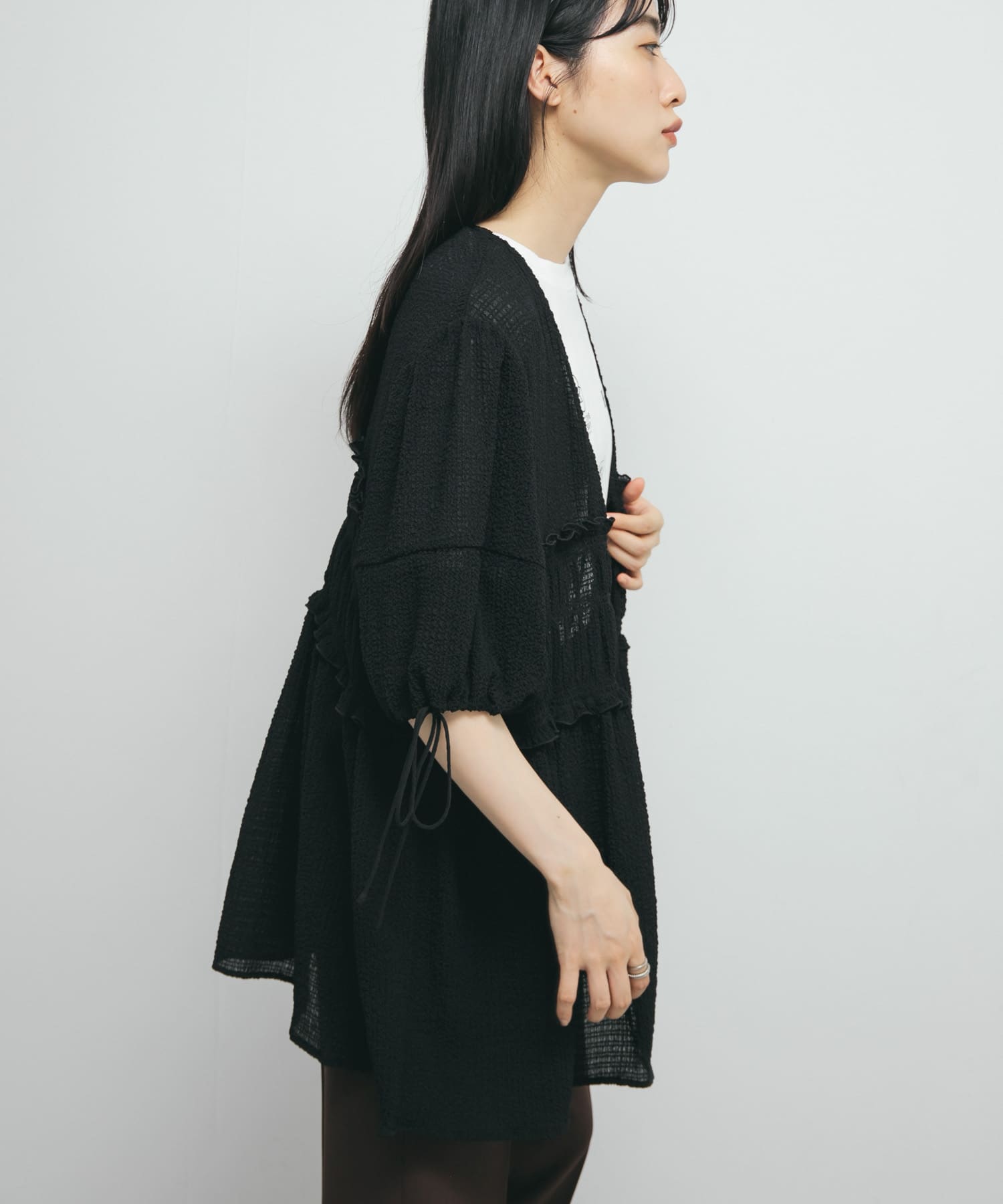 身長：160cm サイズ：one