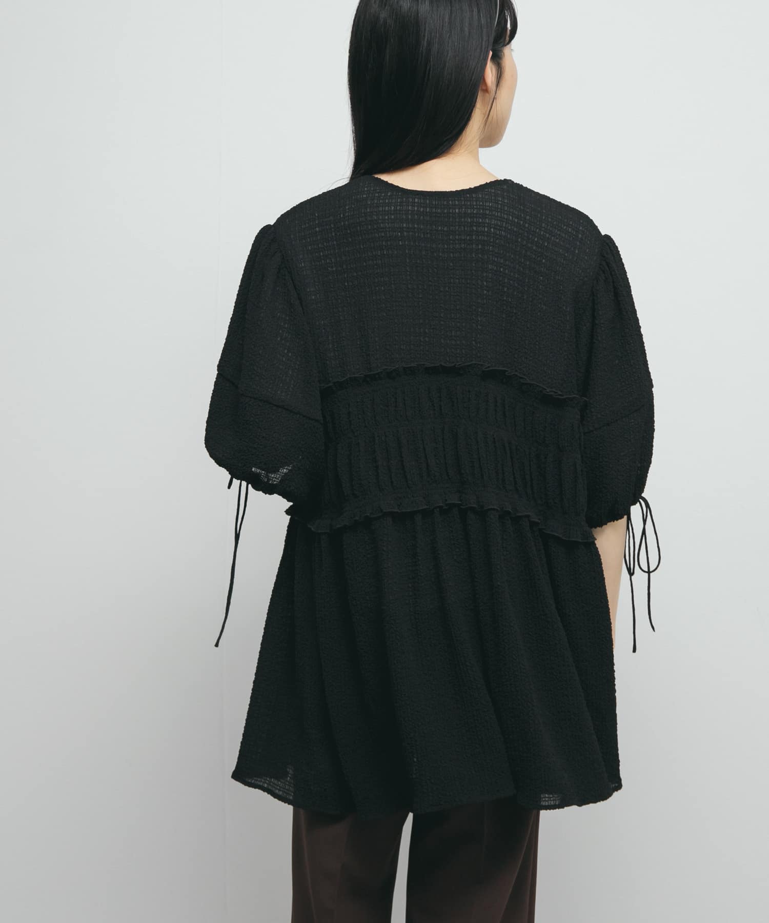 身長：160cm サイズ：one