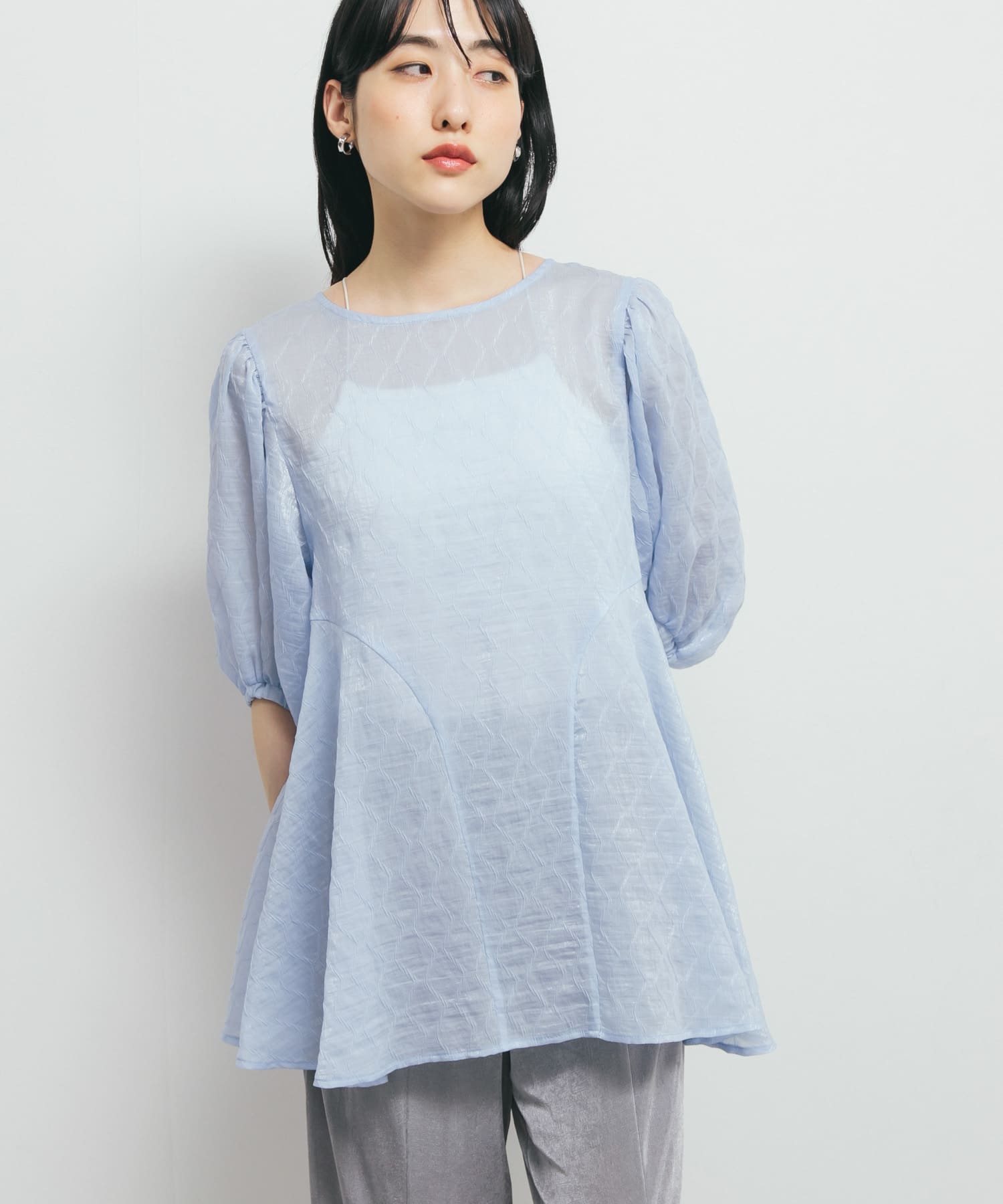 身長：160cm サイズ：one