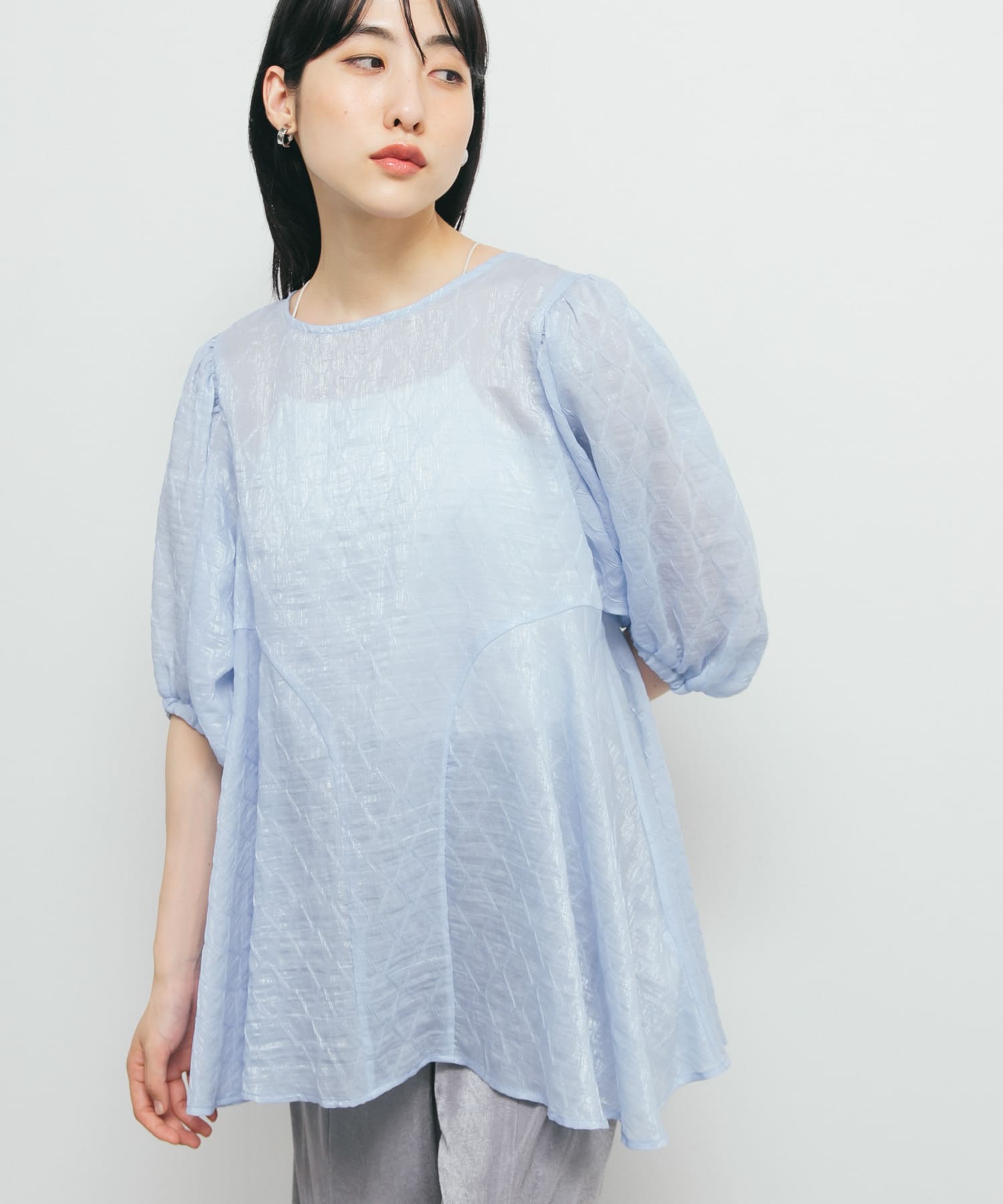 身長：160cm サイズ：one