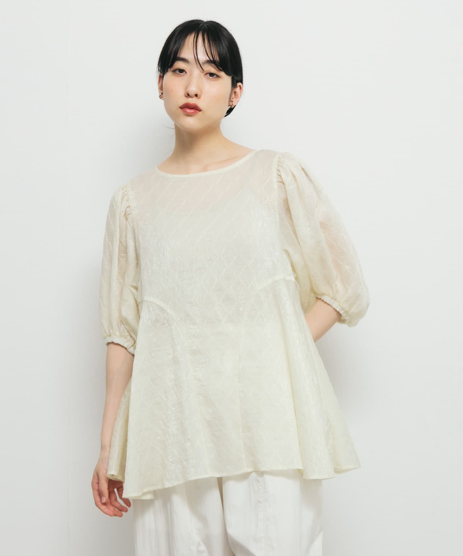 身長：160cm サイズ：one