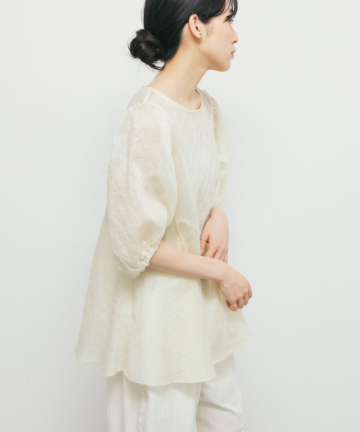 身長：160cm サイズ：one