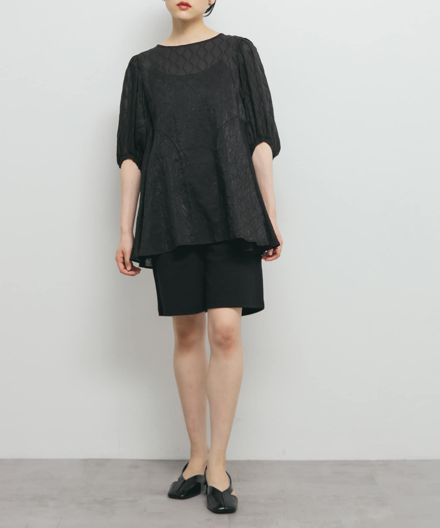 身長：160cm サイズ：one