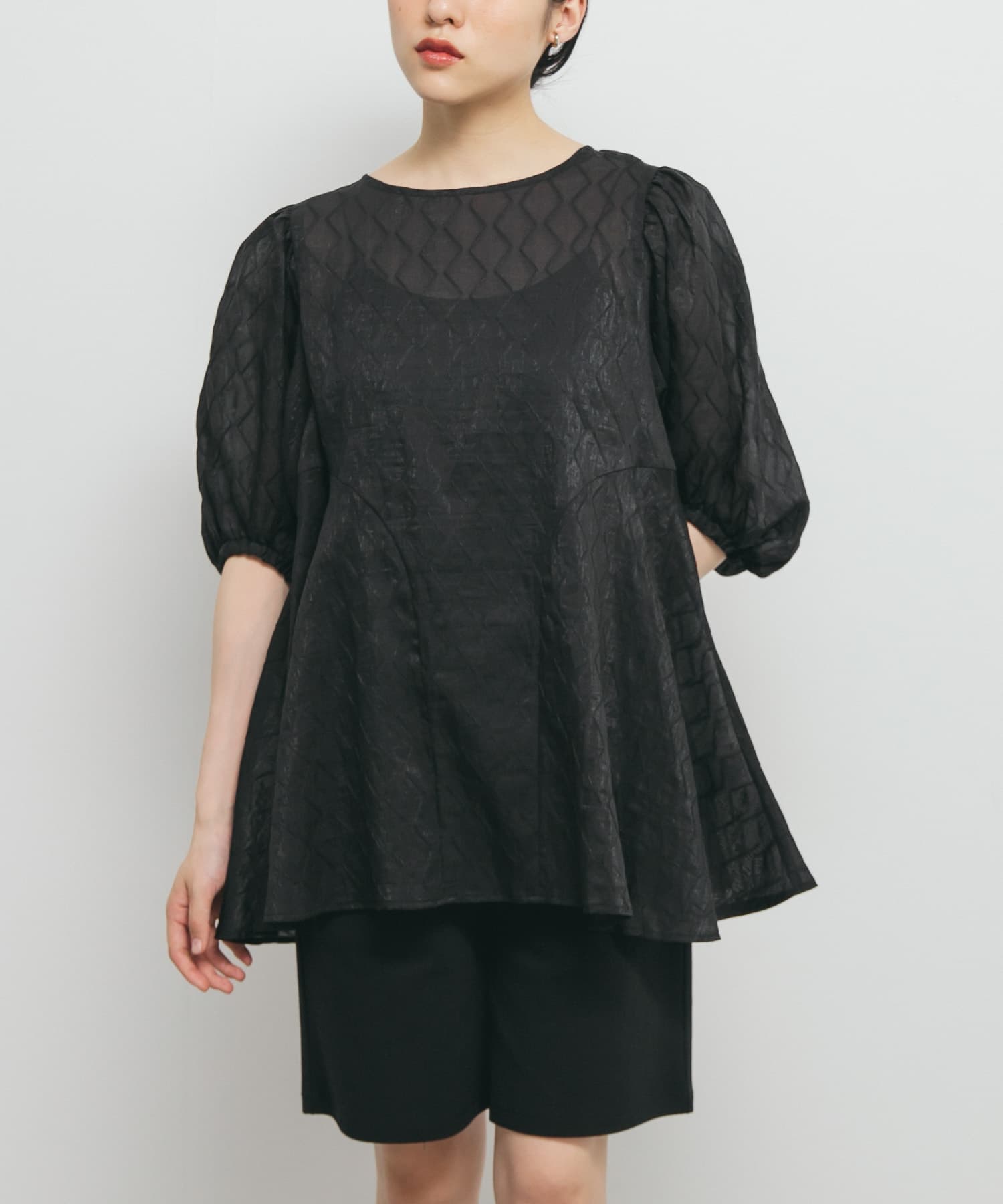 身長：160cm サイズ：one
