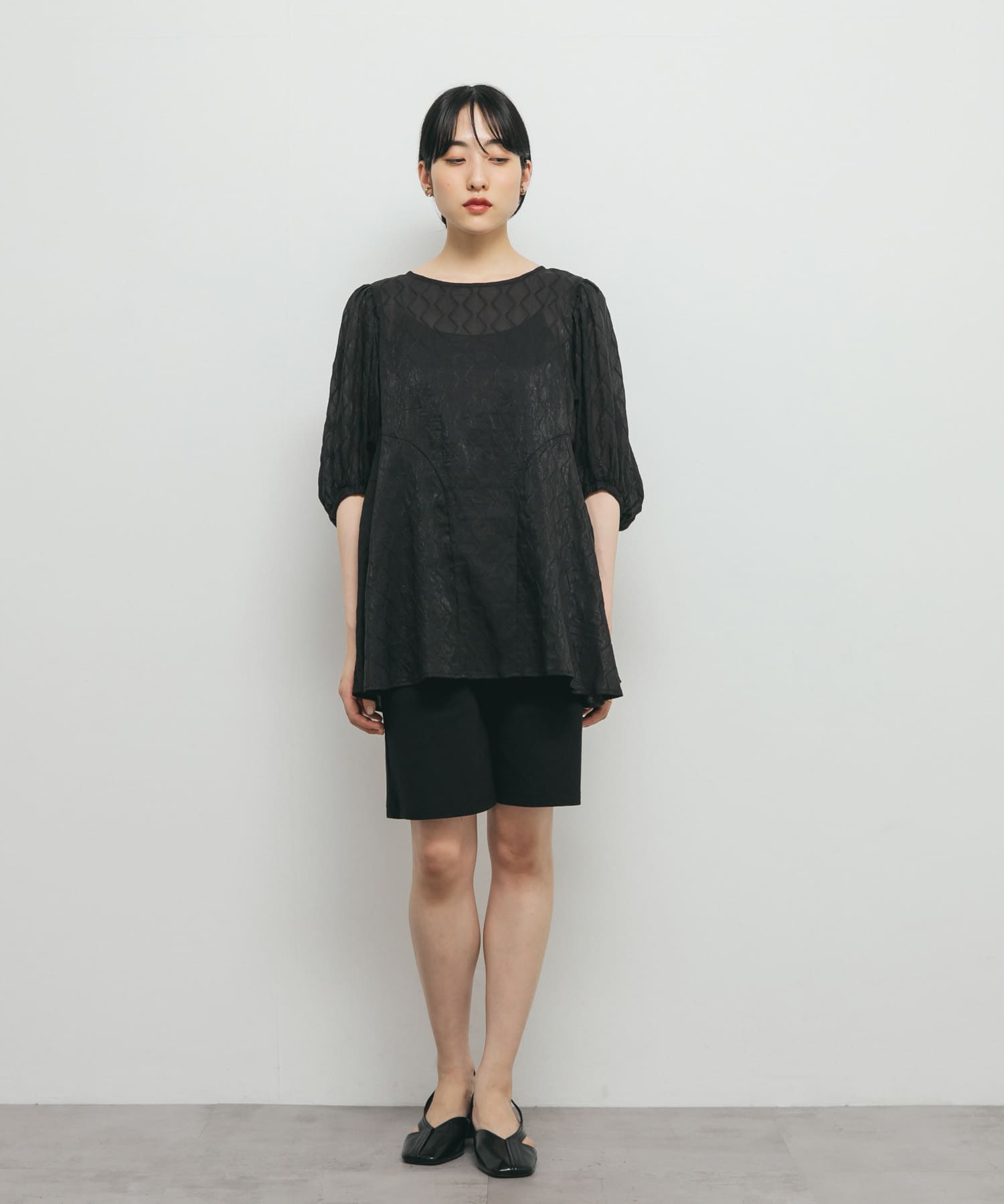 身長：160cm サイズ：one