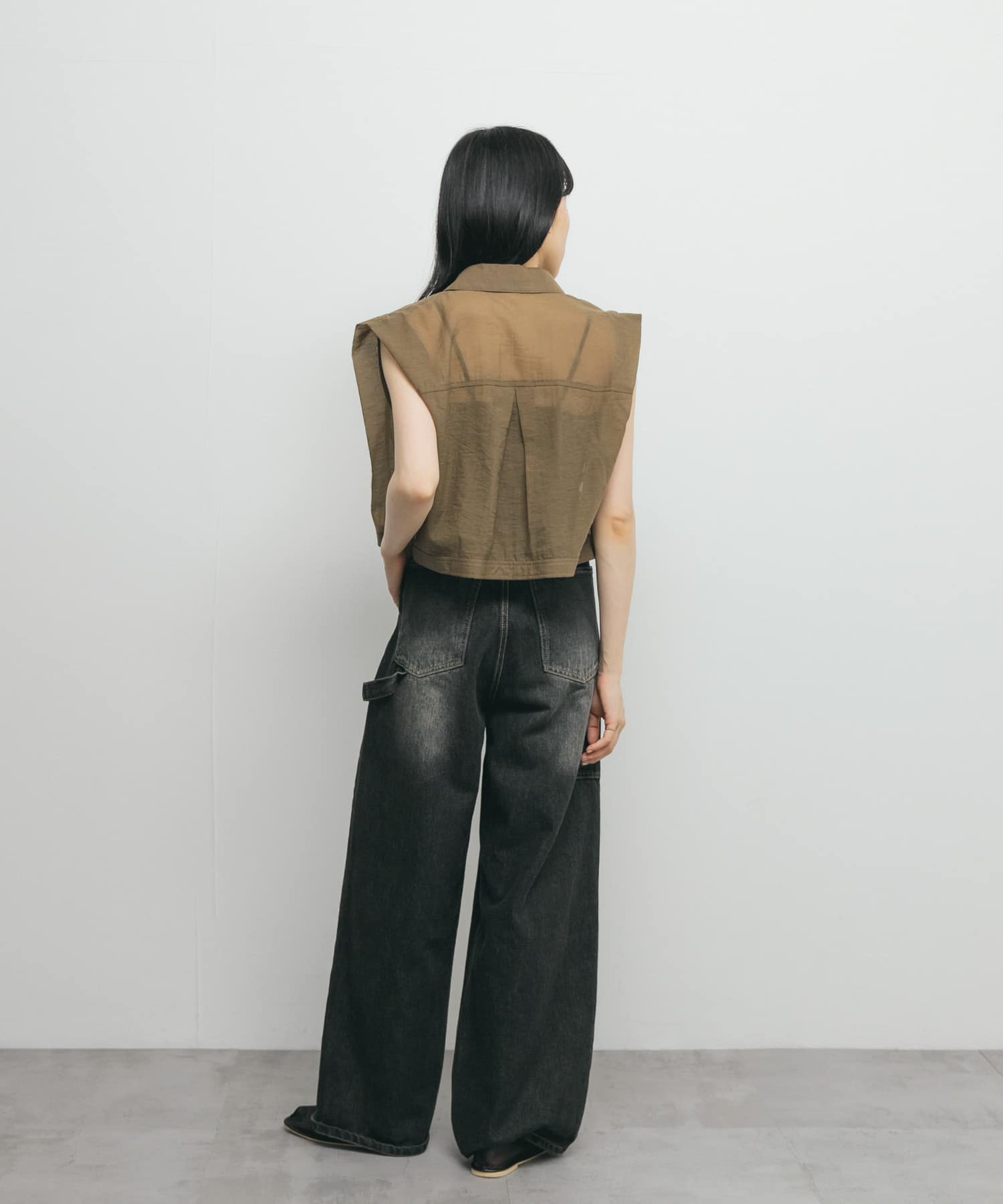 身長：160cm サイズ：one