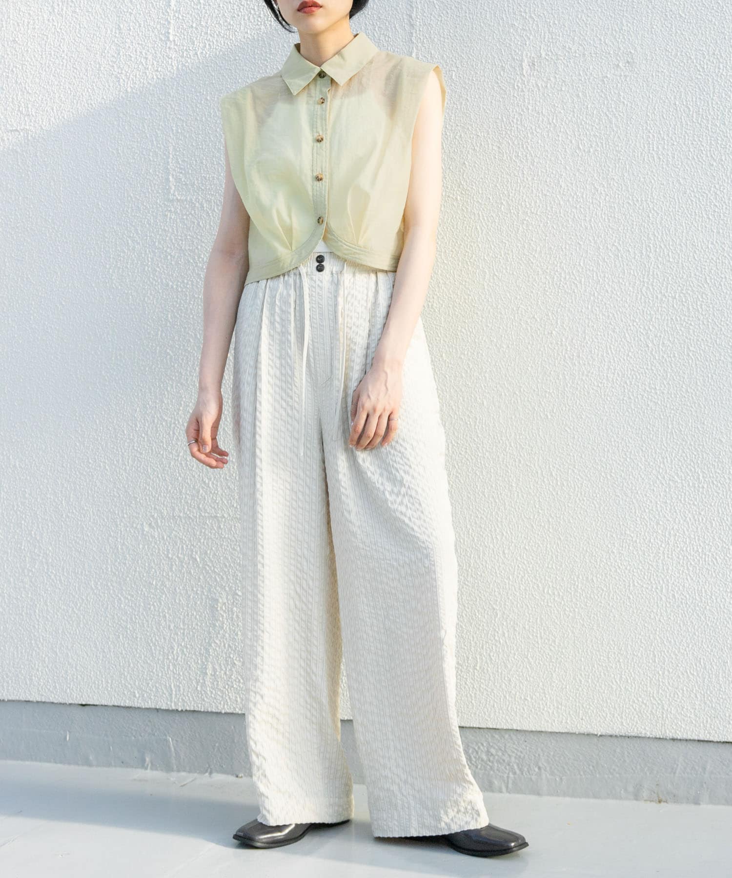 身長：160cm サイズ：one
