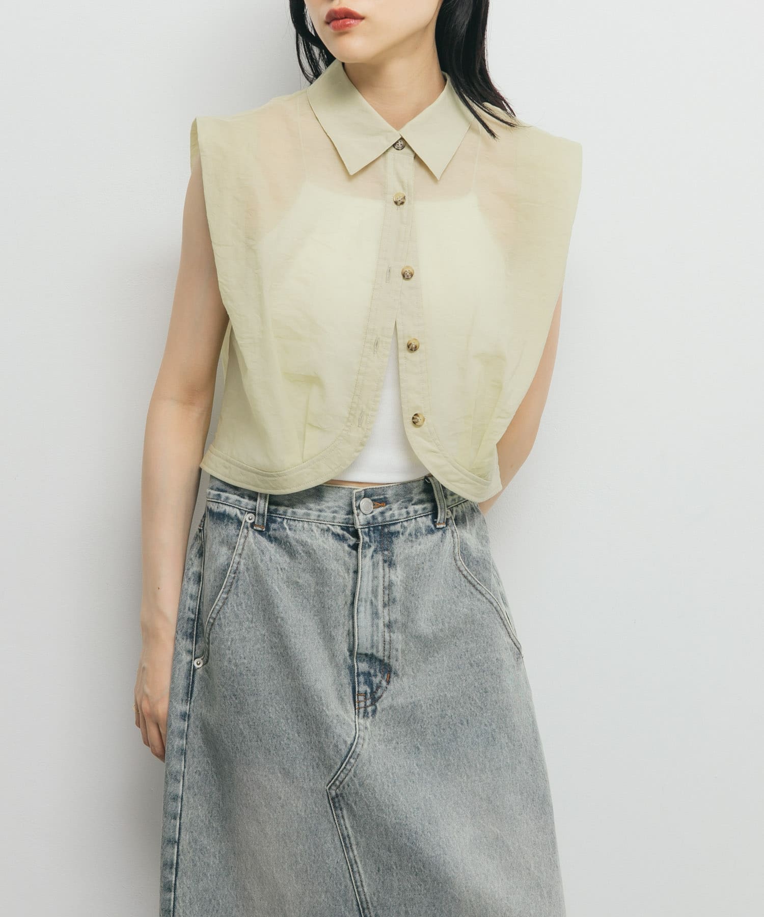 身長：160cm サイズ：one