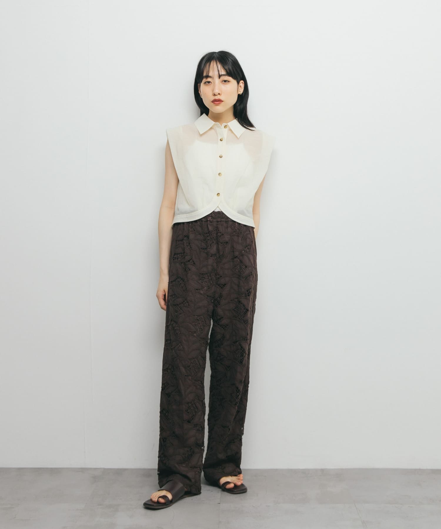 身長：160cm サイズ：one