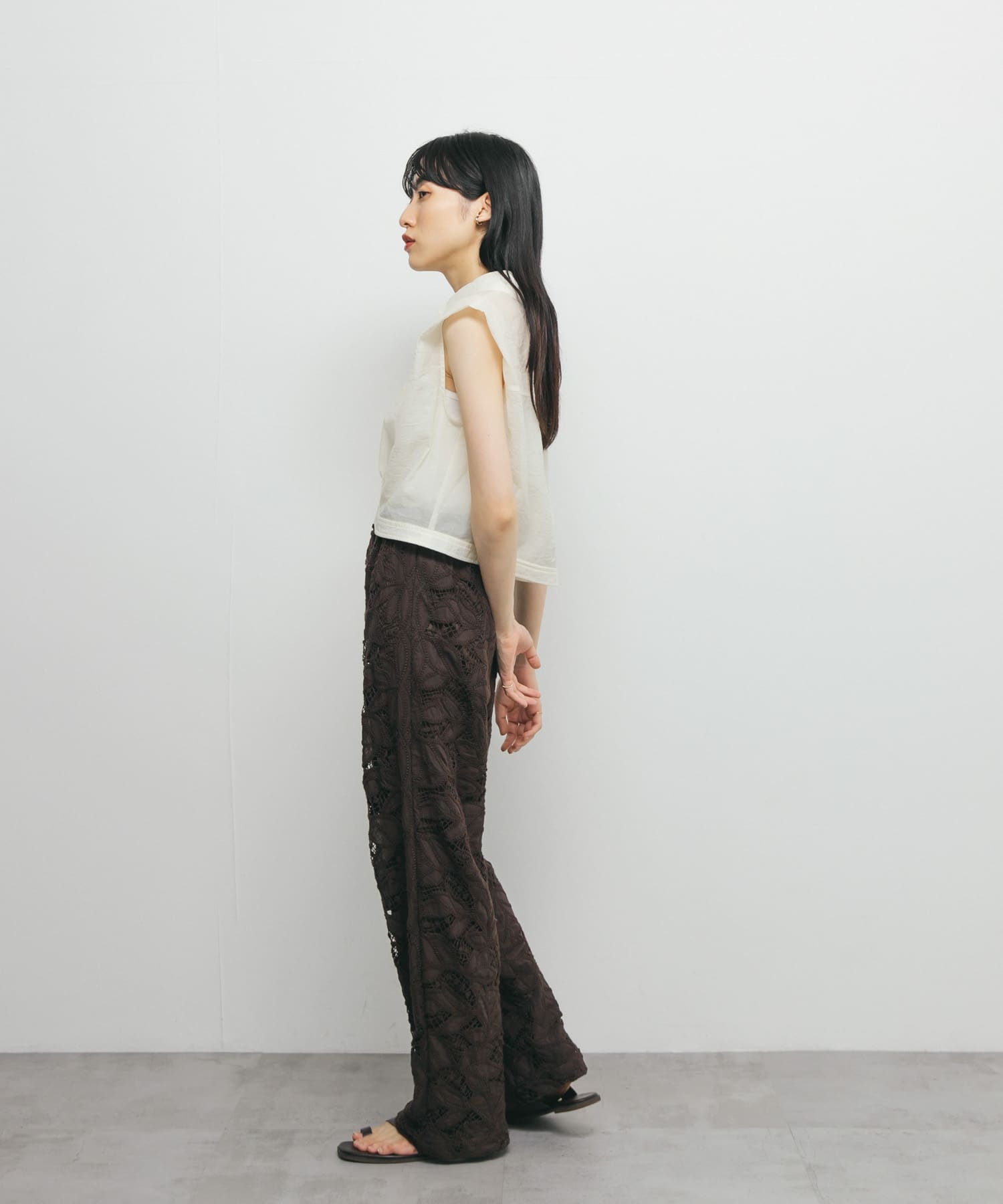 身長：160cm サイズ：one