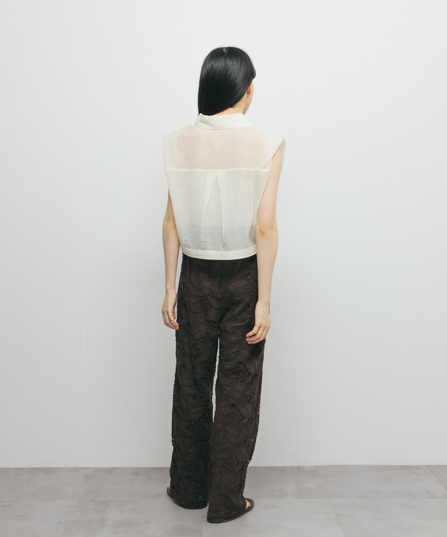 身長：160cm サイズ：one