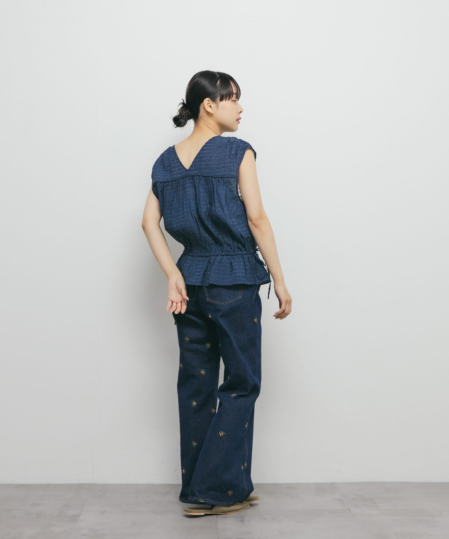 身長：153cm サイズ：one