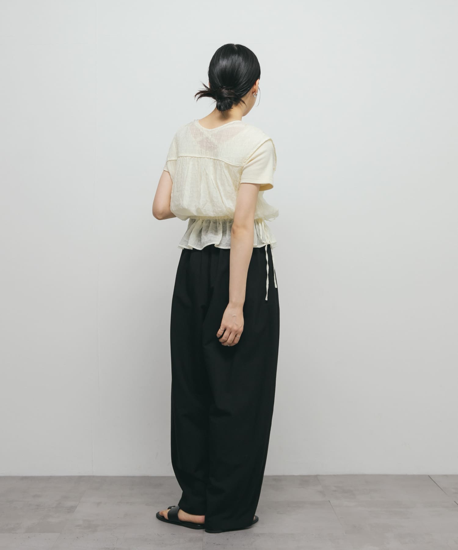 身長：160cm サイズ：one