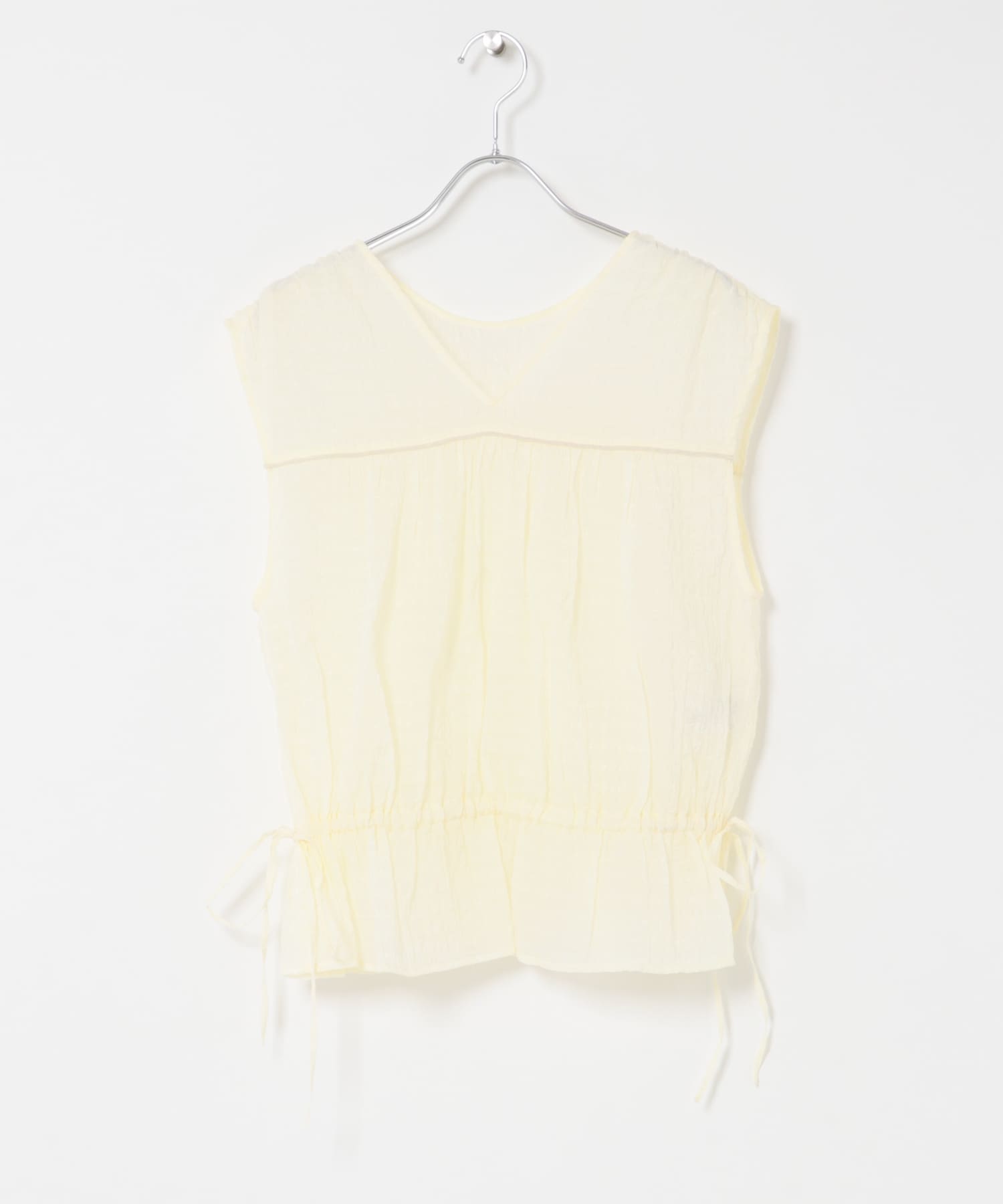 2WAYノースリーブブラウス IVORY one