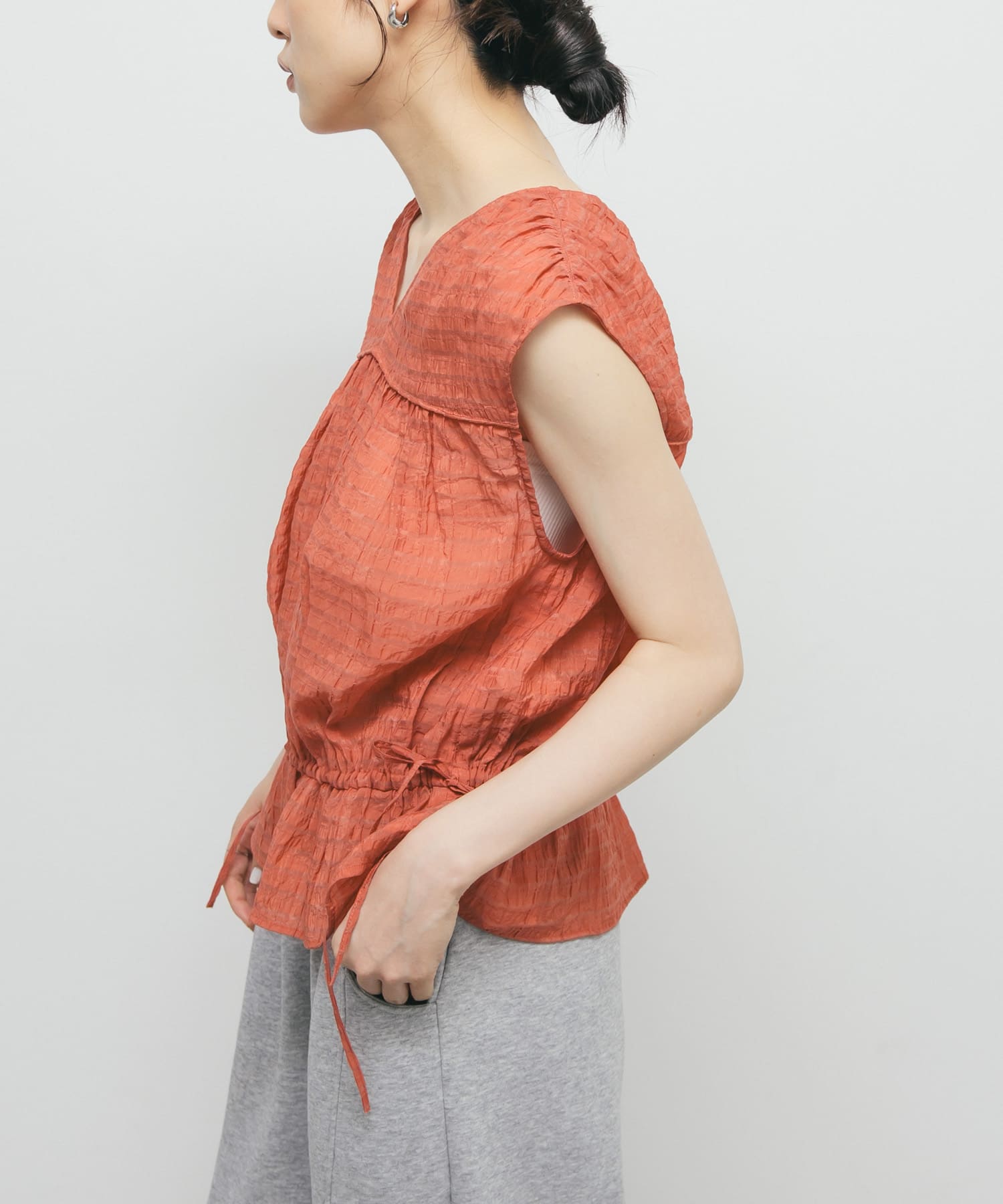 身長：160cm サイズ：one