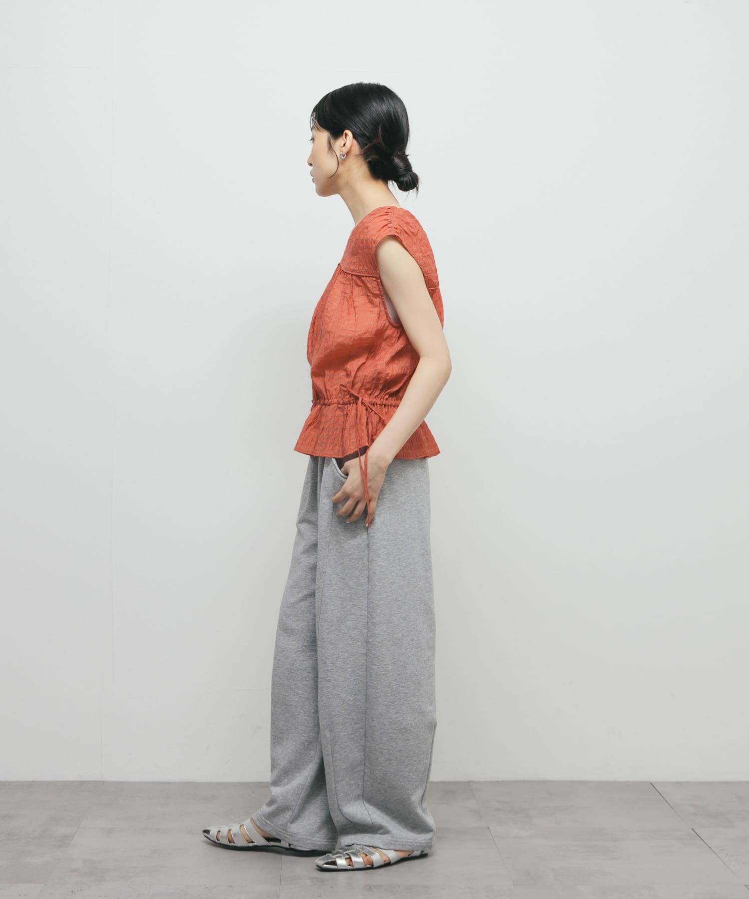 身長：160cm サイズ：one