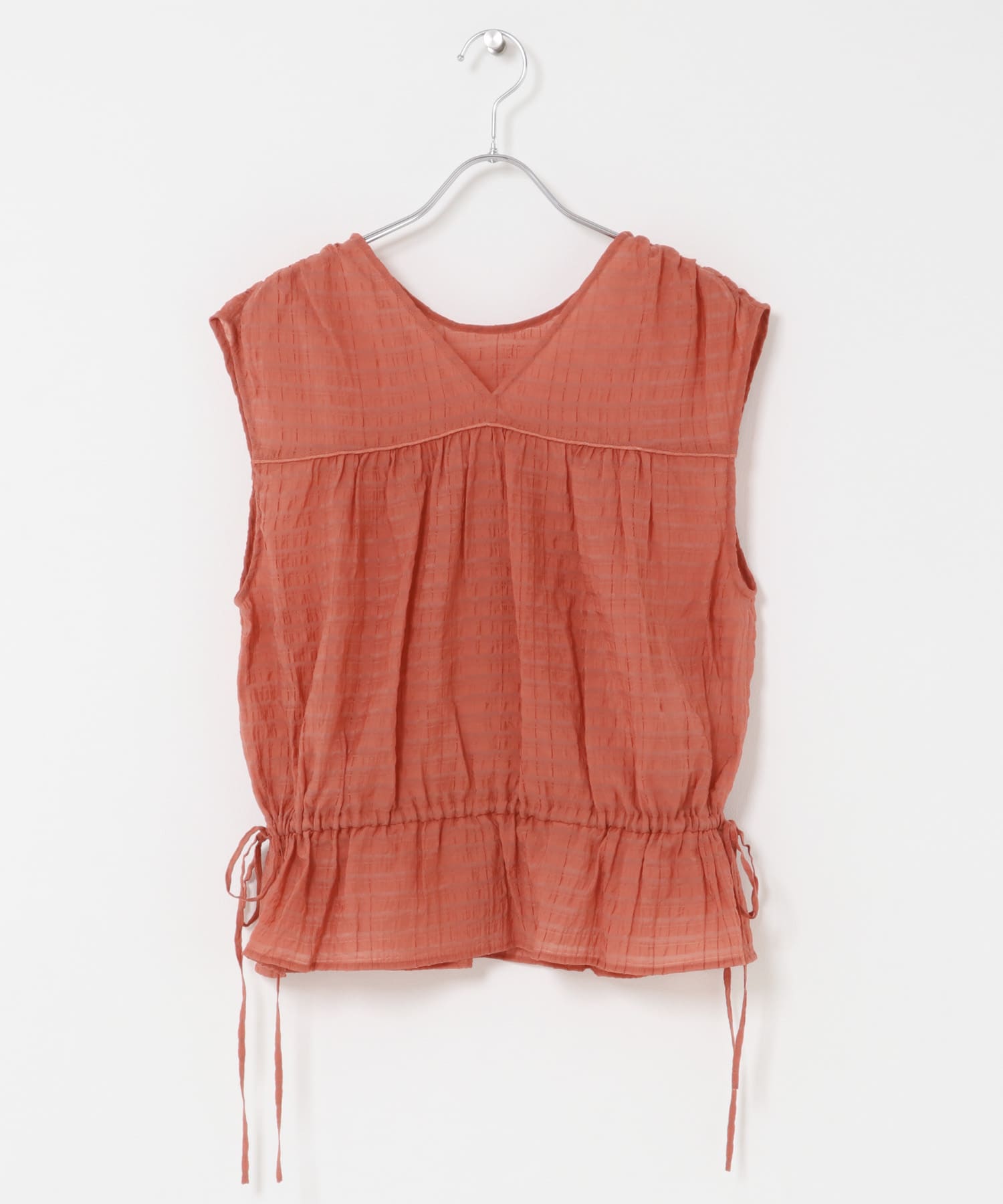 2WAYノースリーブブラウス ORANGE one