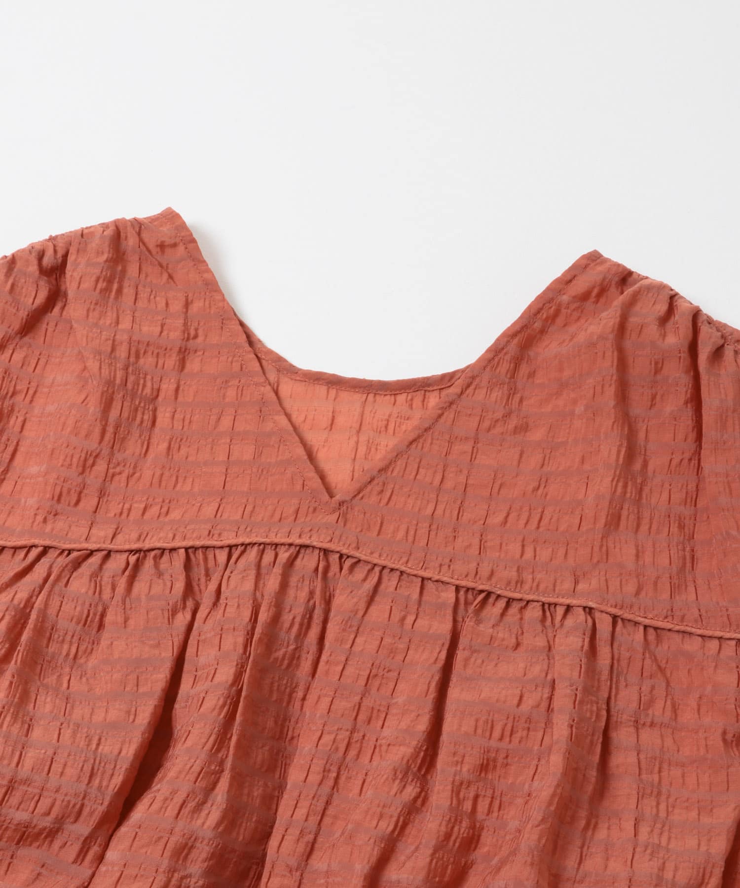 2WAYノースリーブブラウス ORANGE one