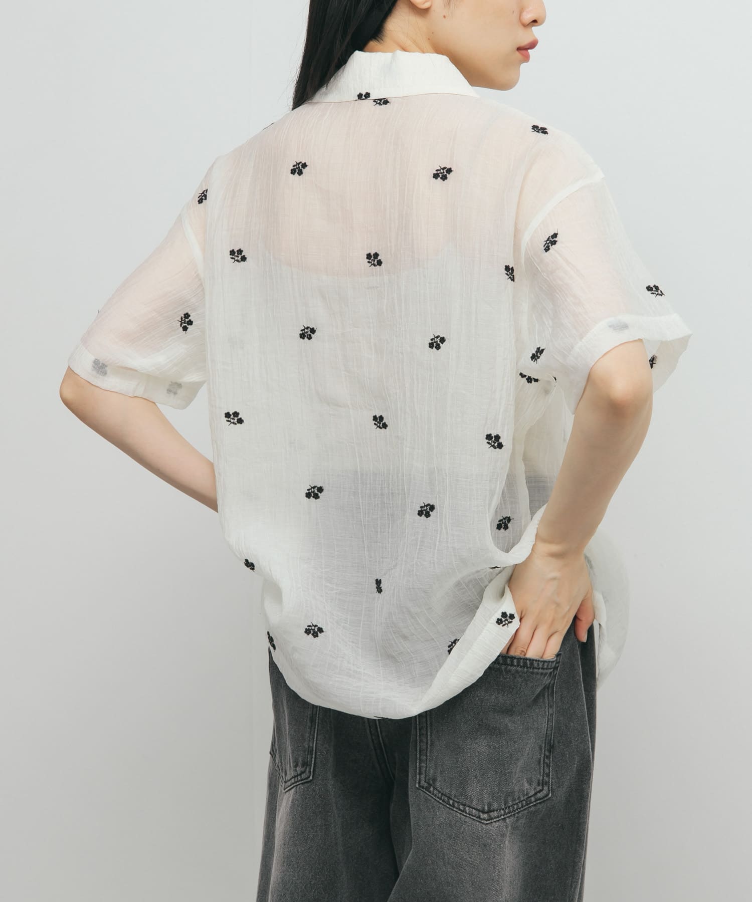 身長：160cm サイズ：one