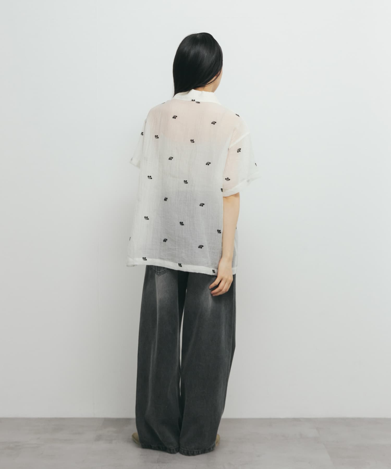 身長：160cm サイズ：one