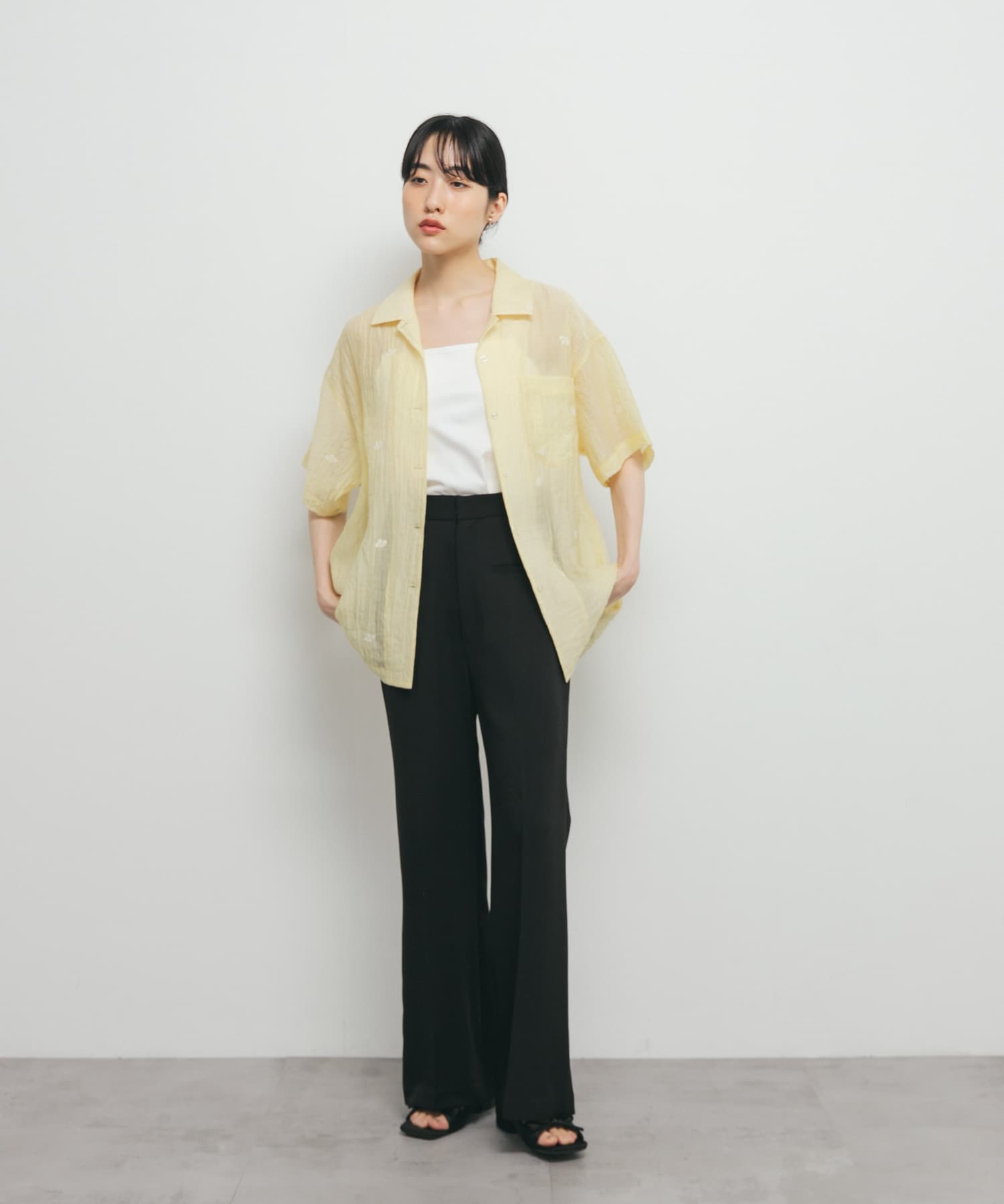 身長：160cm サイズ：one