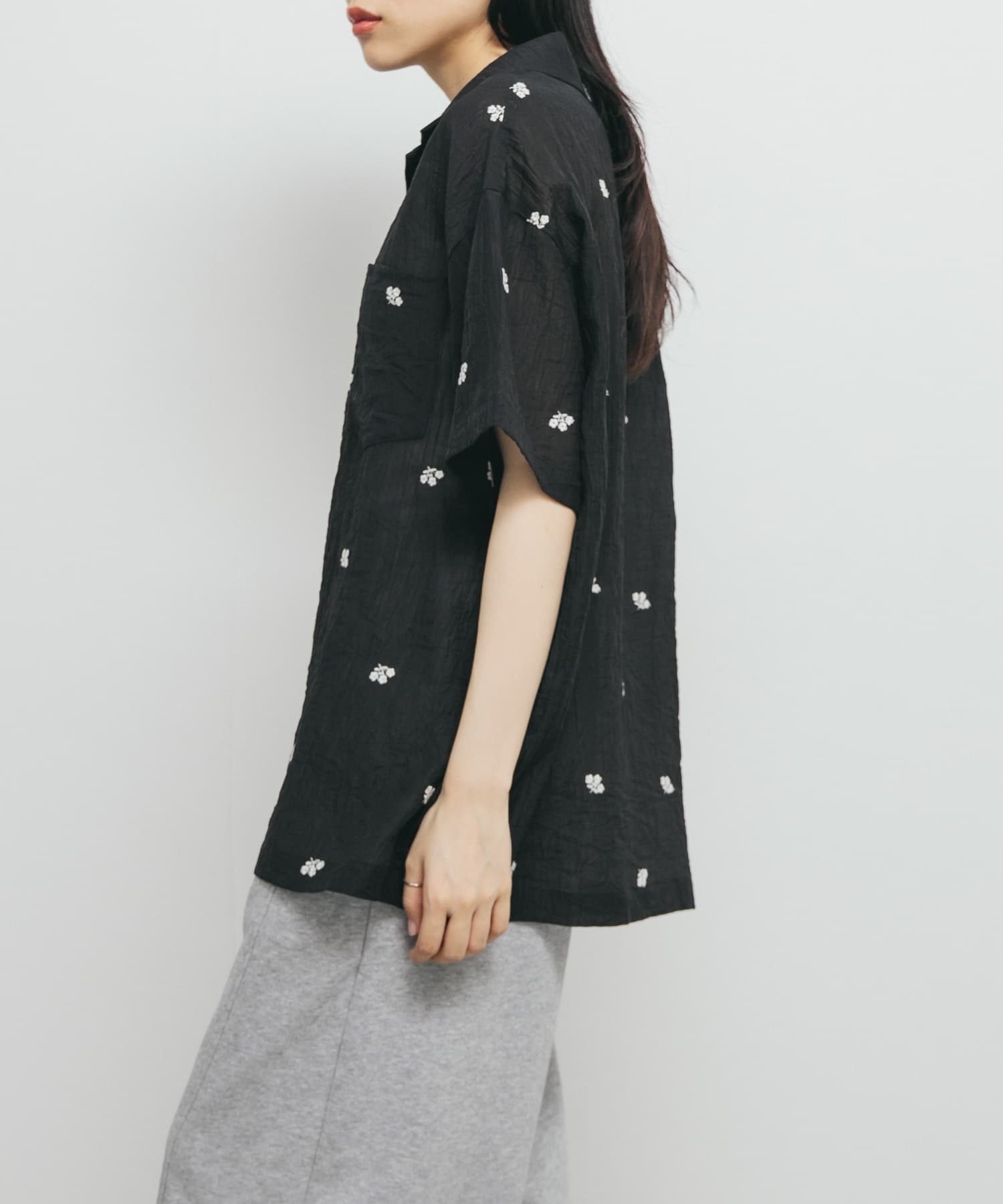 身長：160cm サイズ：one