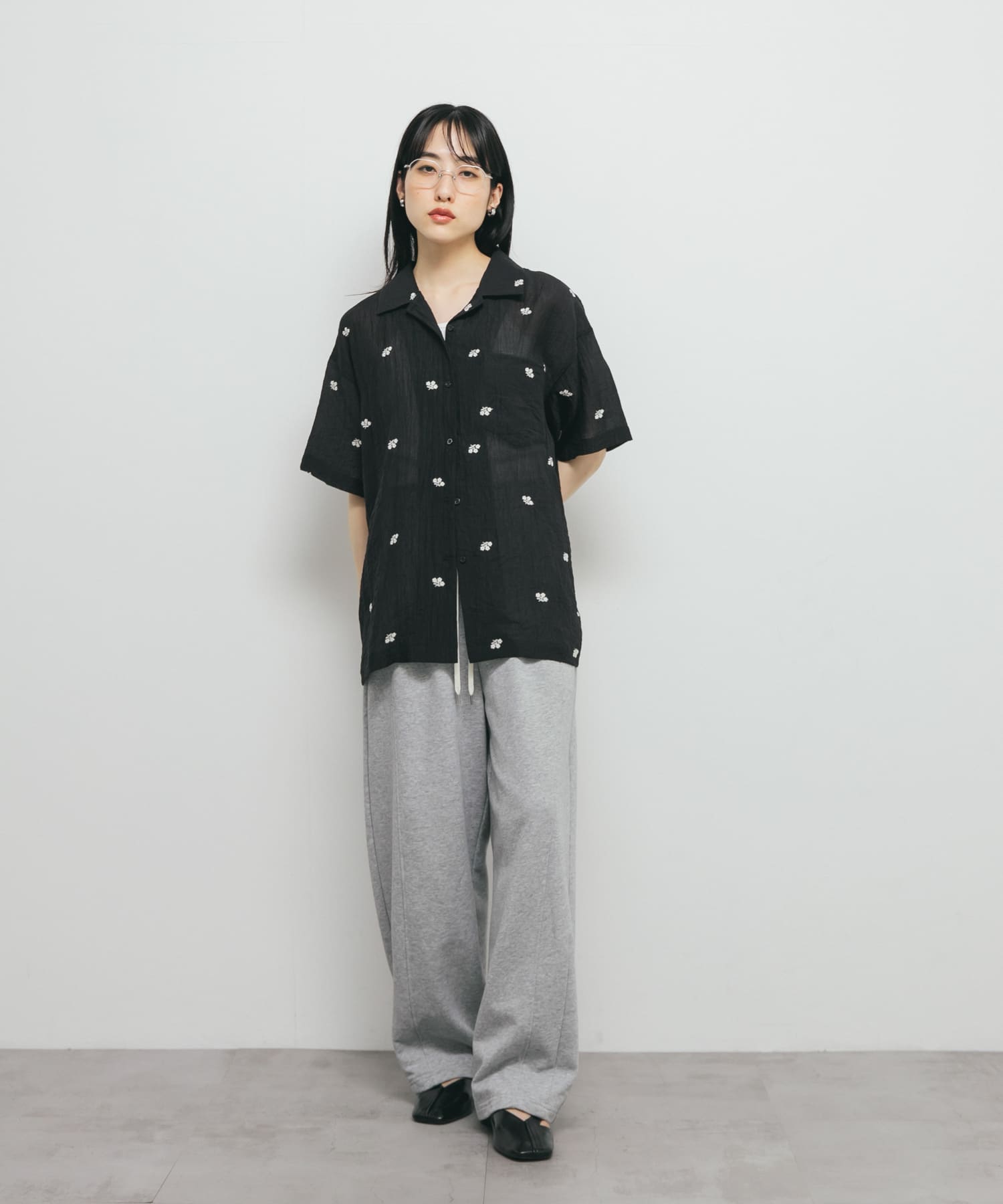 身長：160cm サイズ：one