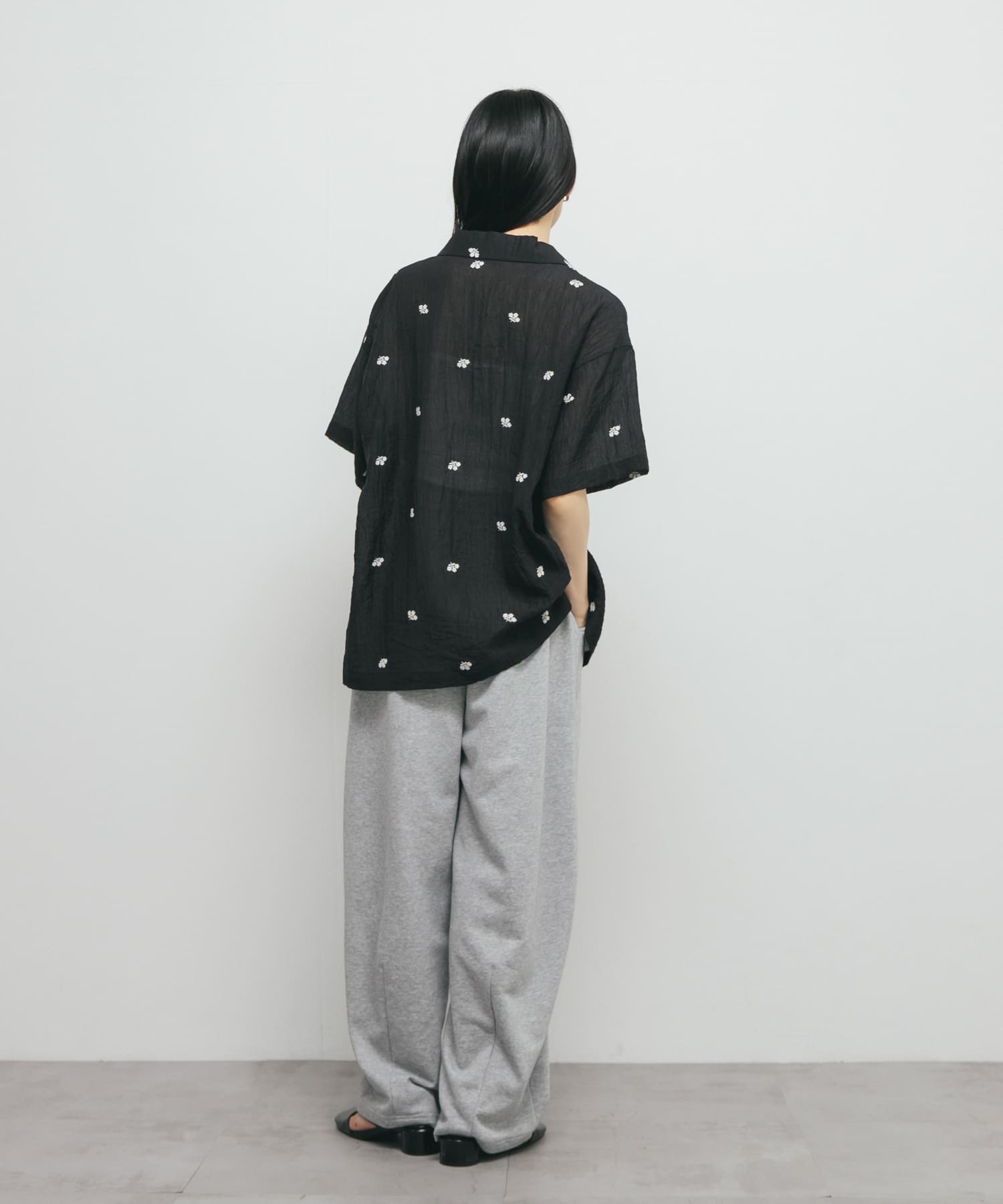 身長：160cm サイズ：one