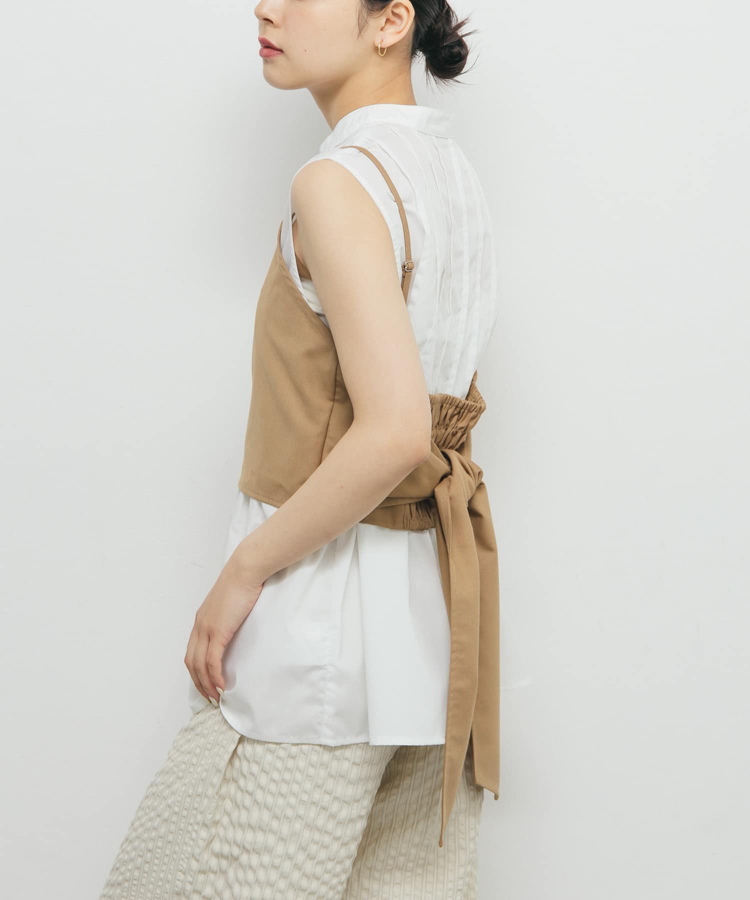 身長：153cm サイズ：one