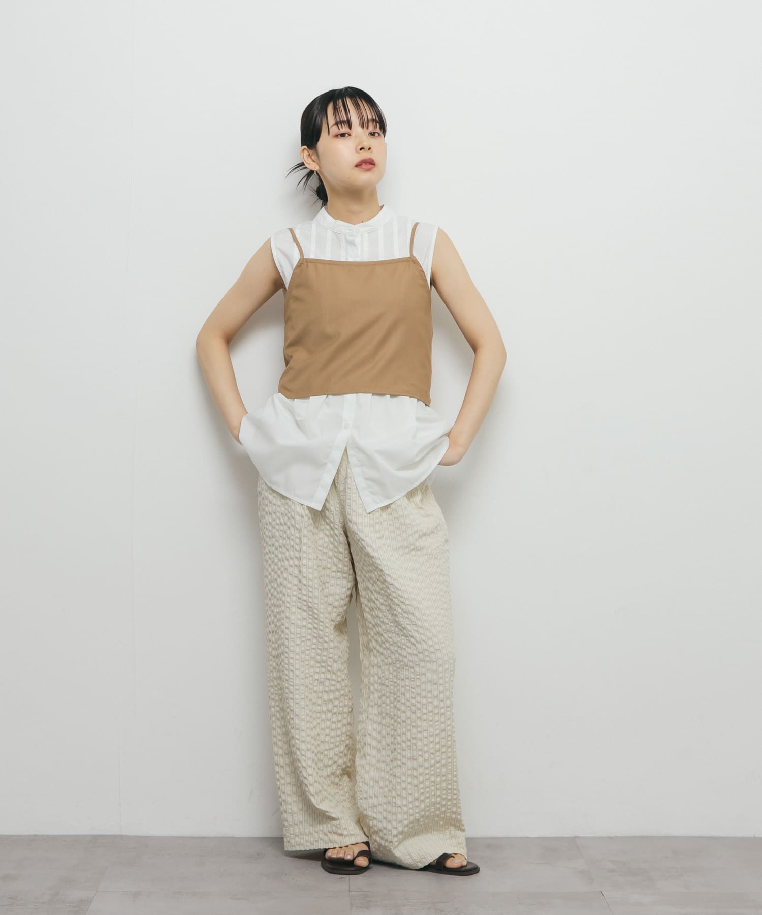 身長：153cm サイズ：one