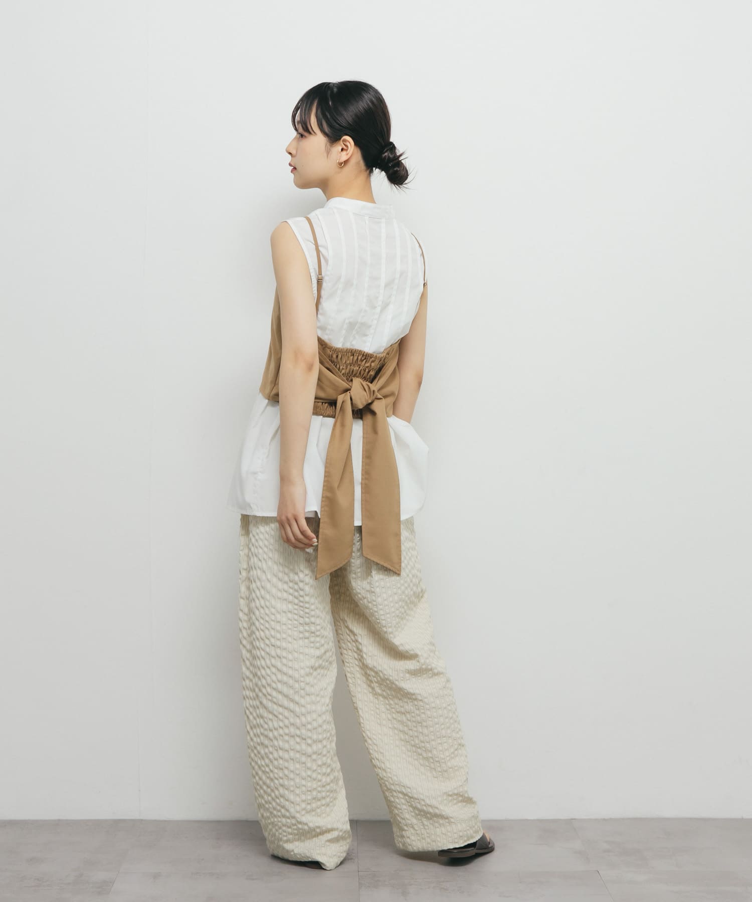 身長：153cm サイズ：one