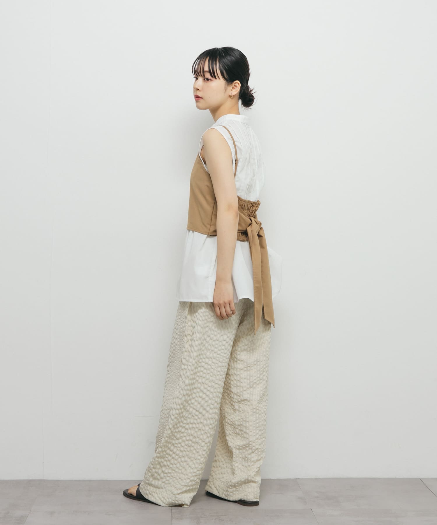 身長：153cm サイズ：one