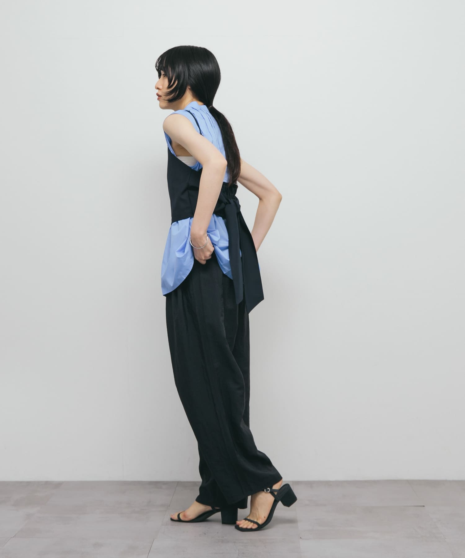 身長：160cm サイズ：one