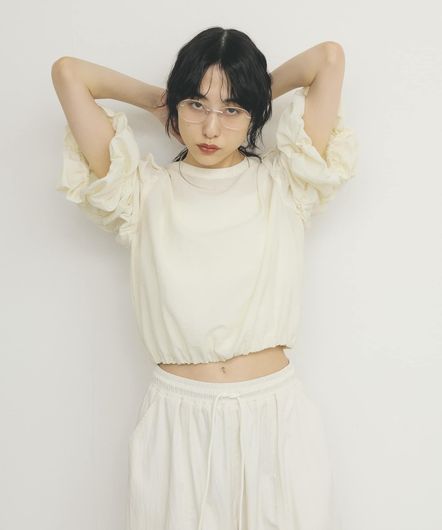 身長：160cm サイズ：one