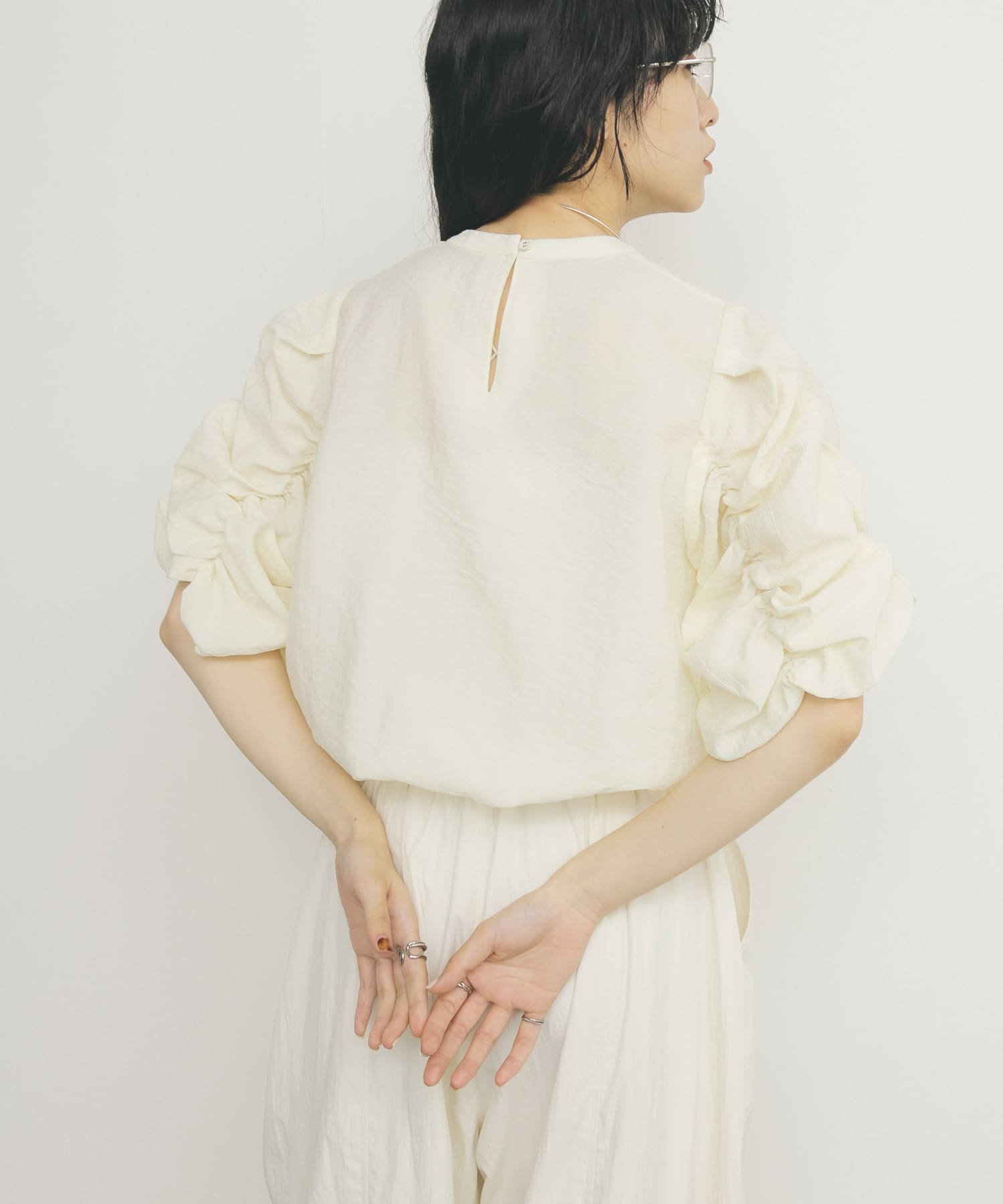 身長：160cm サイズ：one