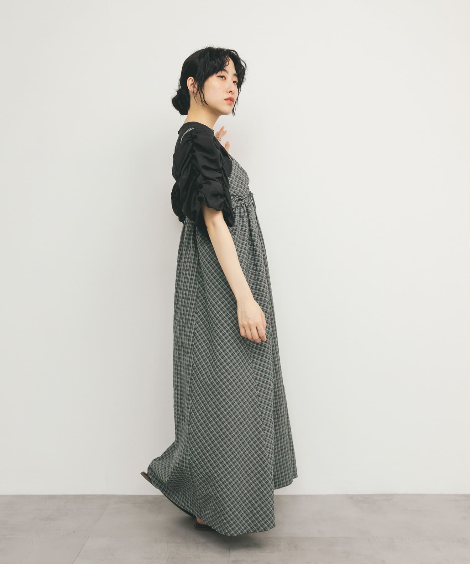 身長：160cm サイズ：one