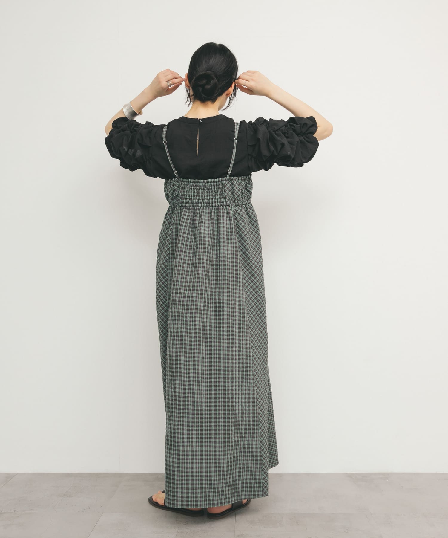 身長：160cm サイズ：one