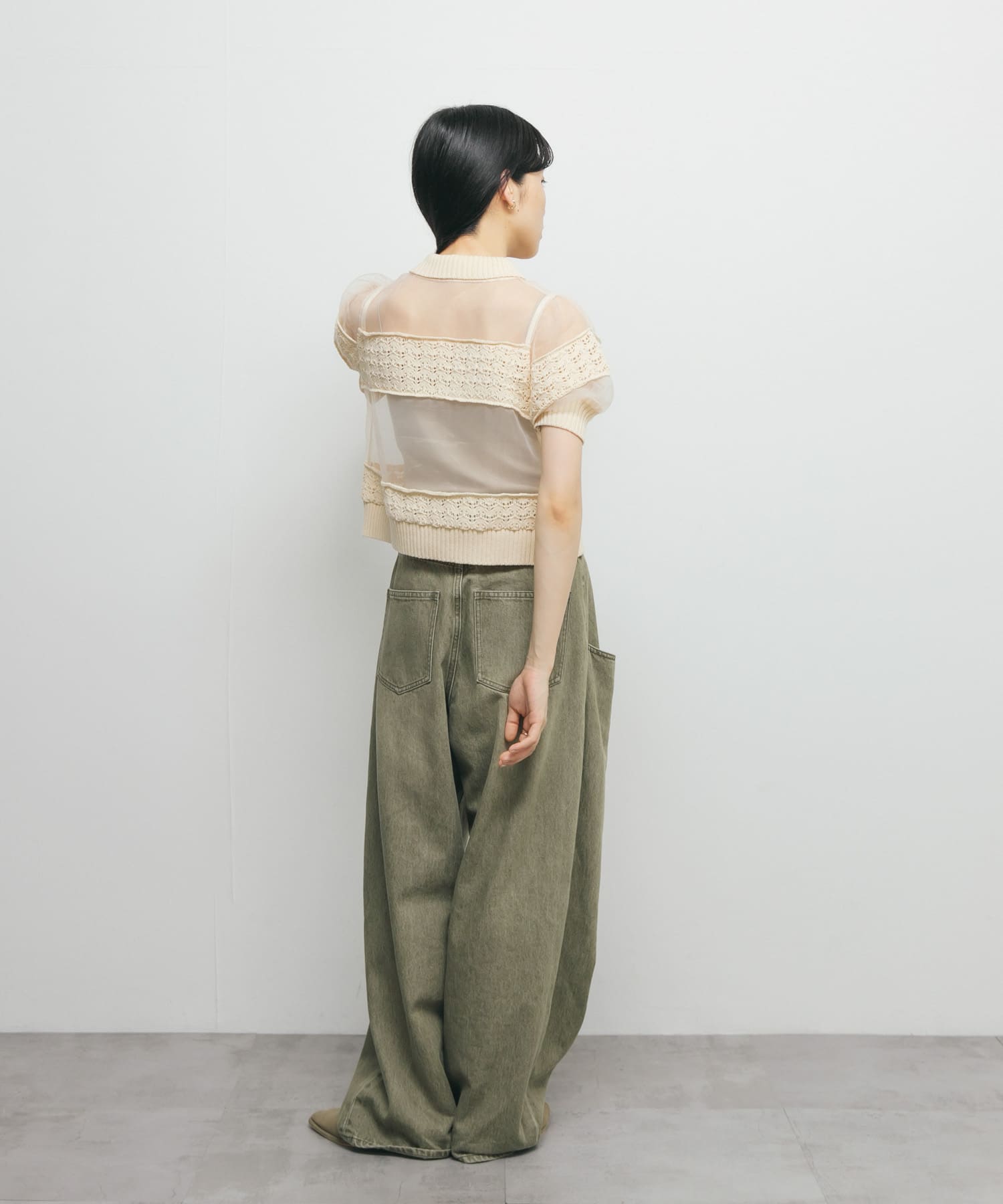 身長：160cm サイズ：one