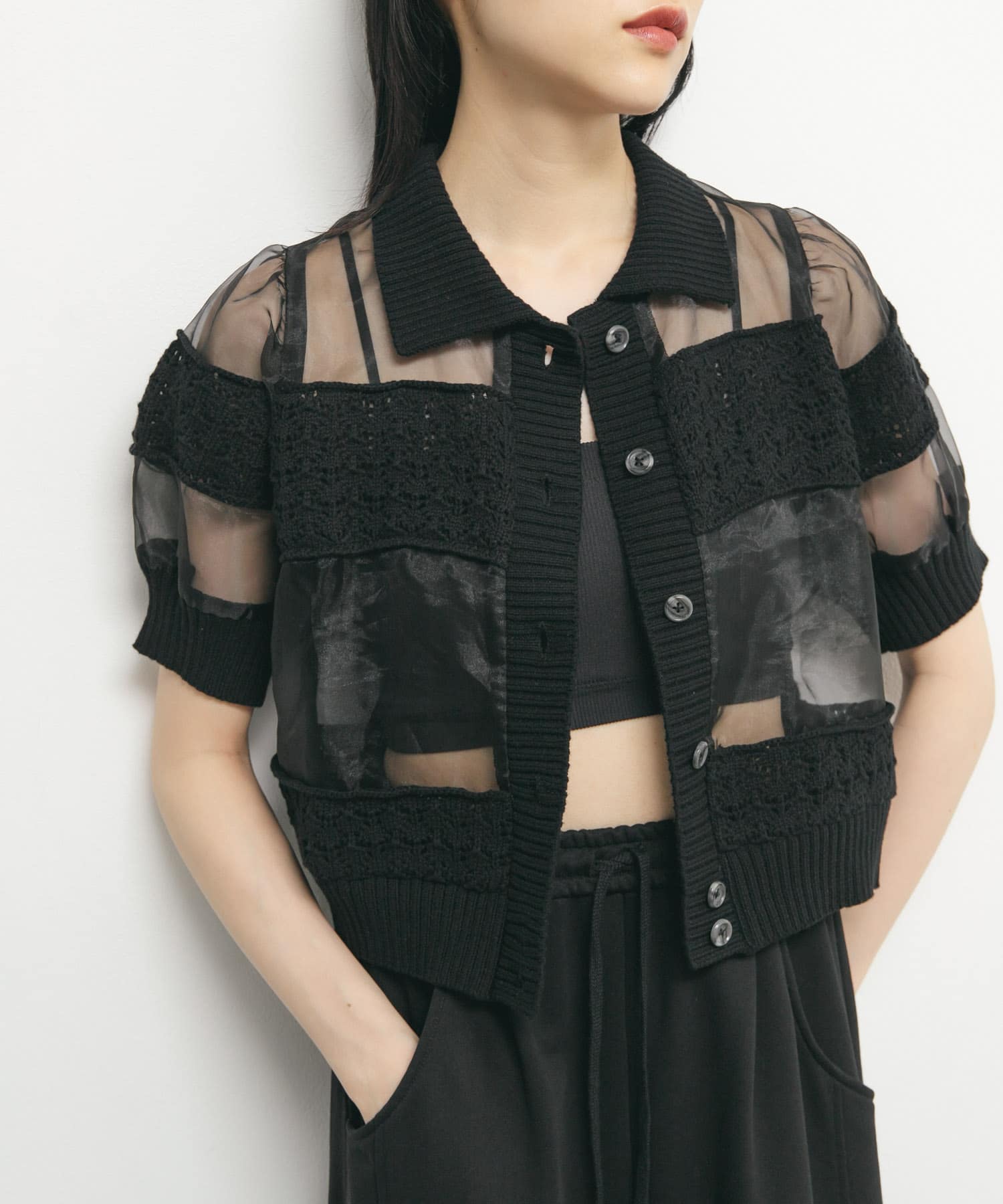 身長：160cm サイズ：one