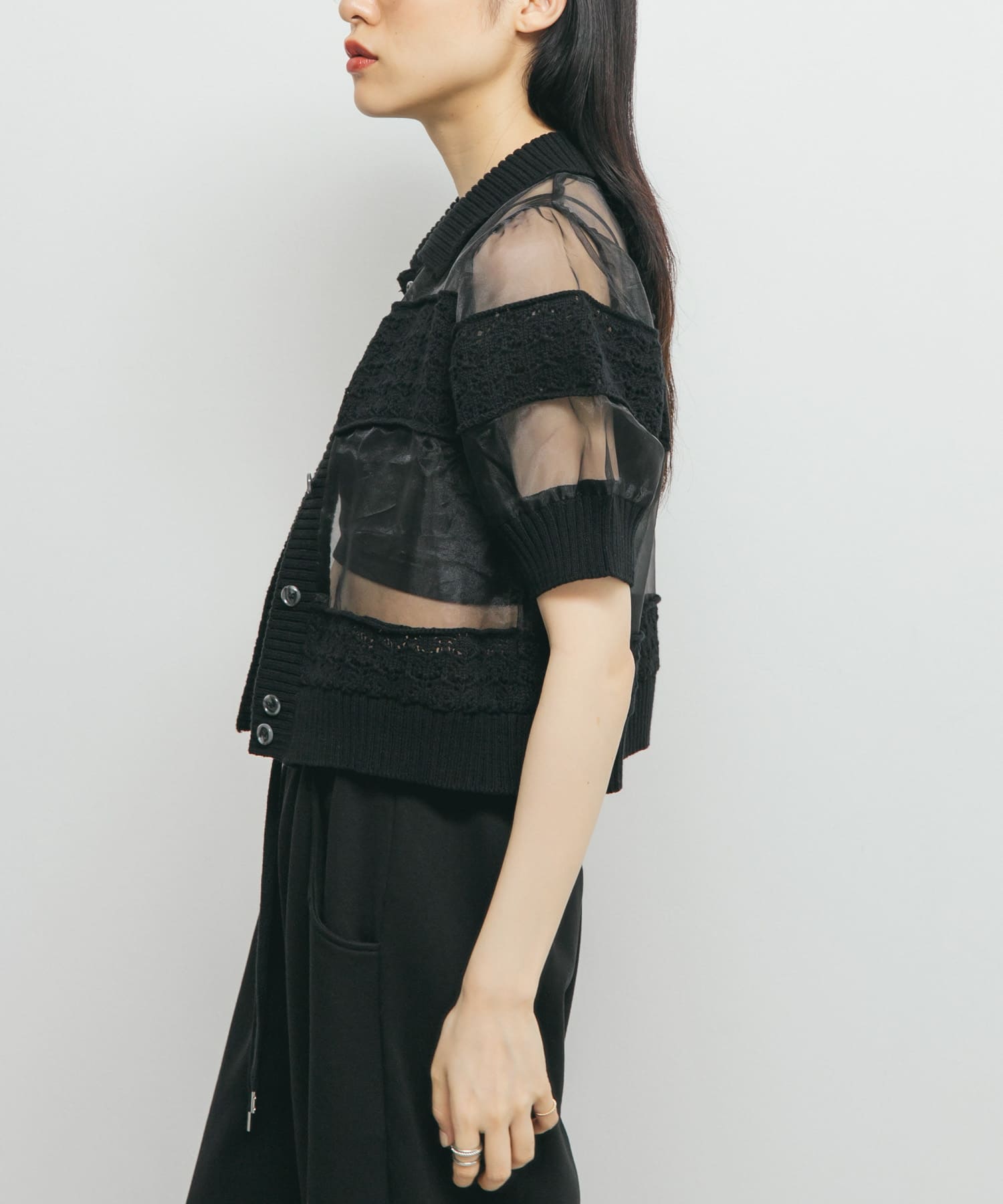 身長：160cm サイズ：one