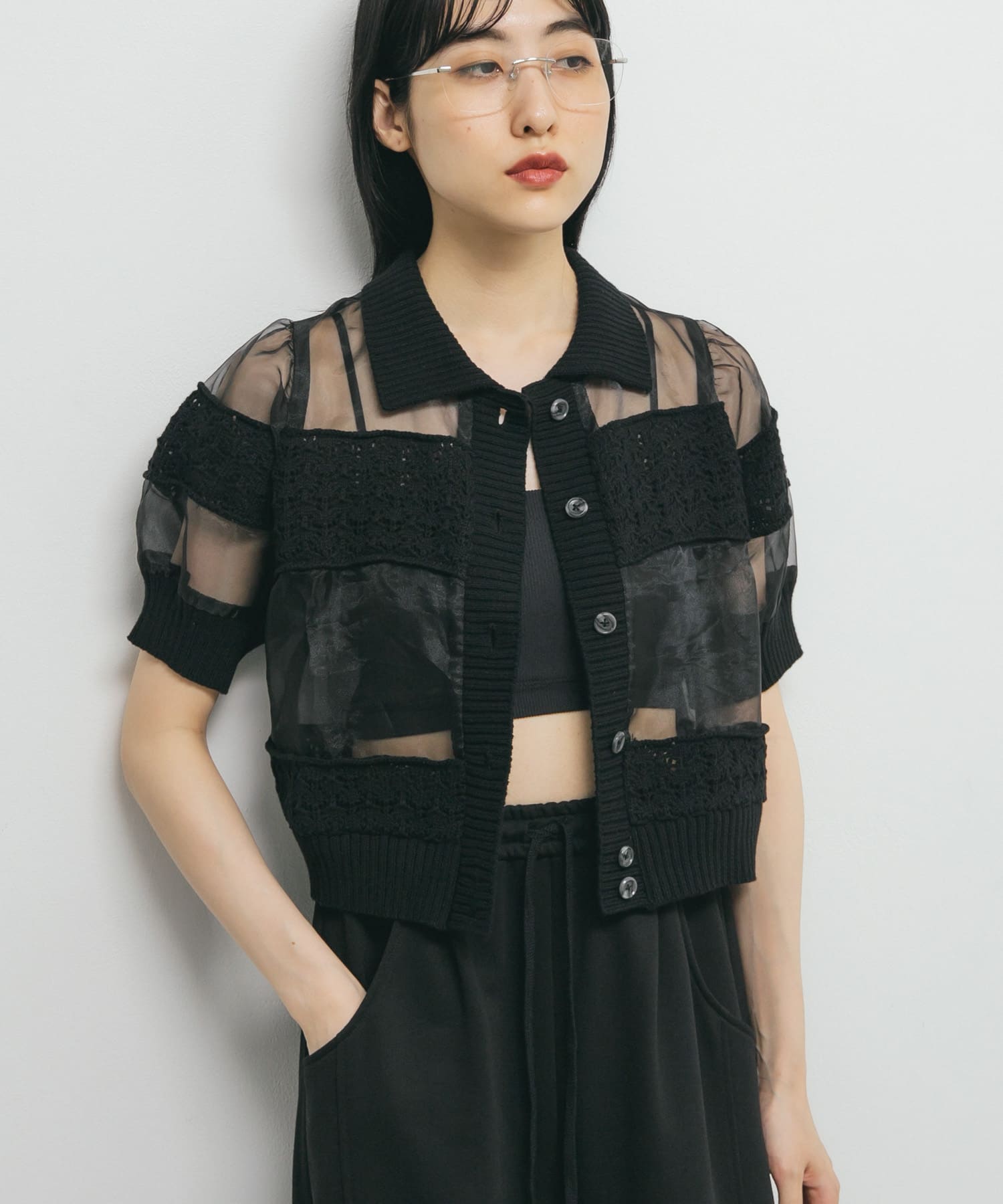 身長：160cm サイズ：one