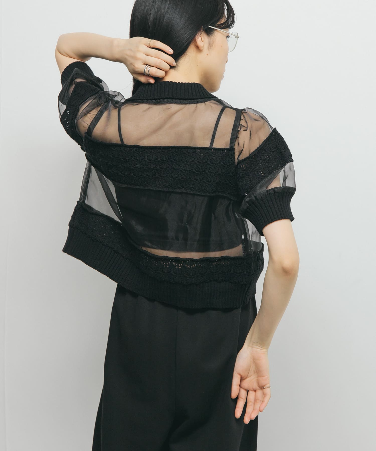 身長：160cm サイズ：one