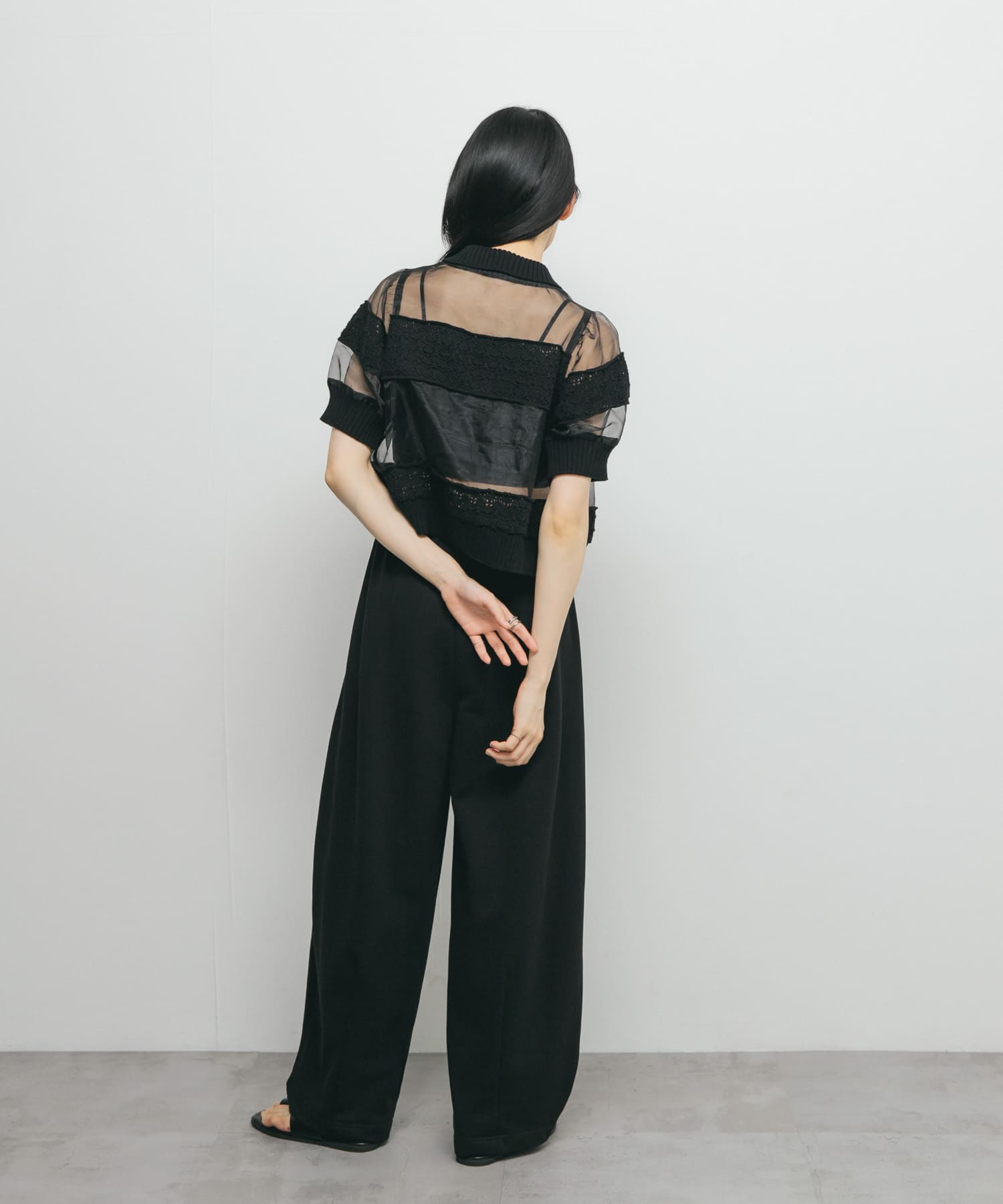 身長：160cm サイズ：one