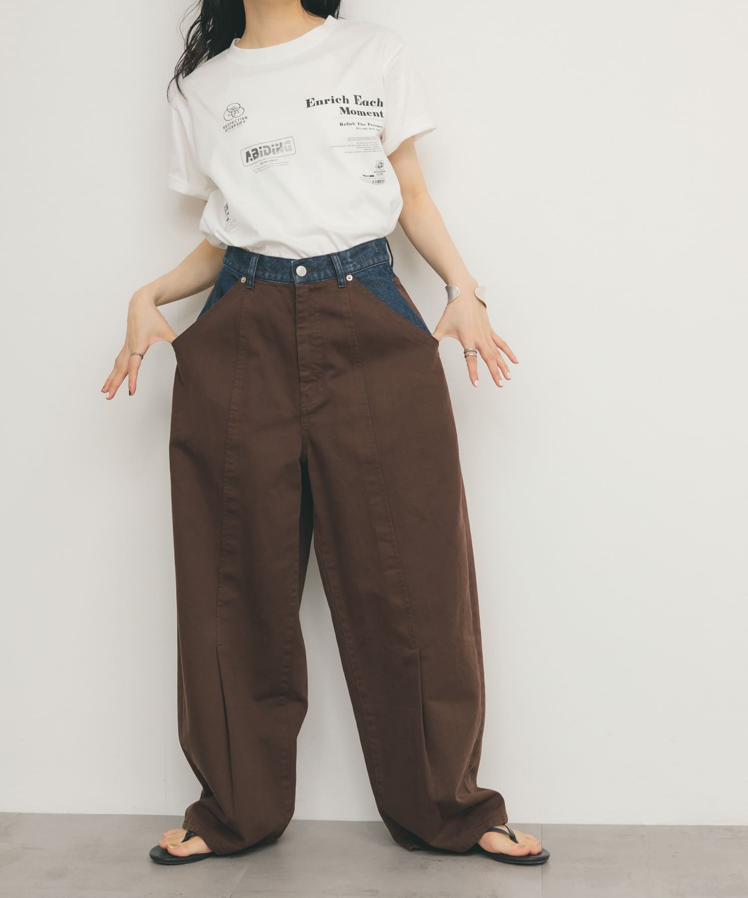 身長：160cm サイズ：36