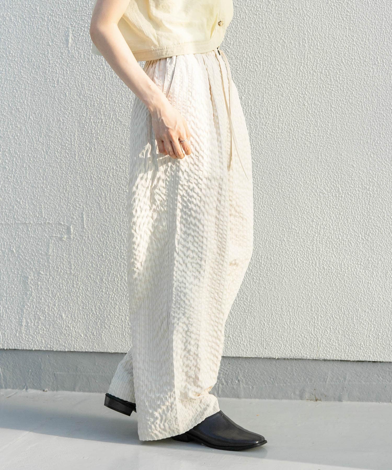 身長：160cm サイズ：one