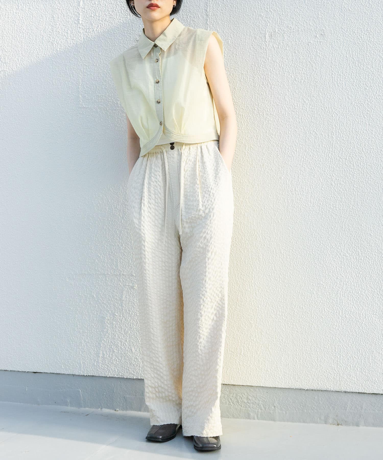 身長：160cm サイズ：one