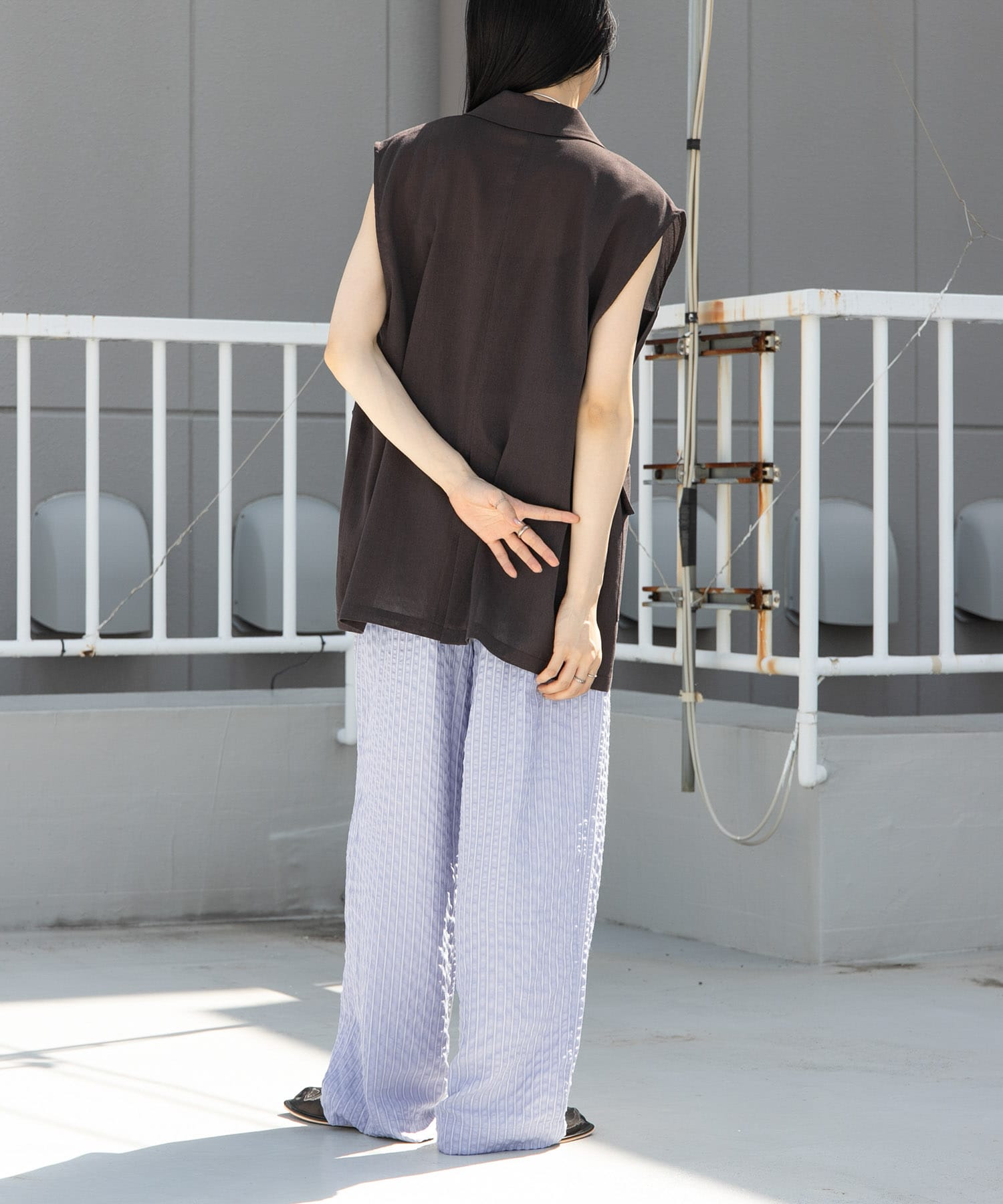 身長：160cm サイズ：one