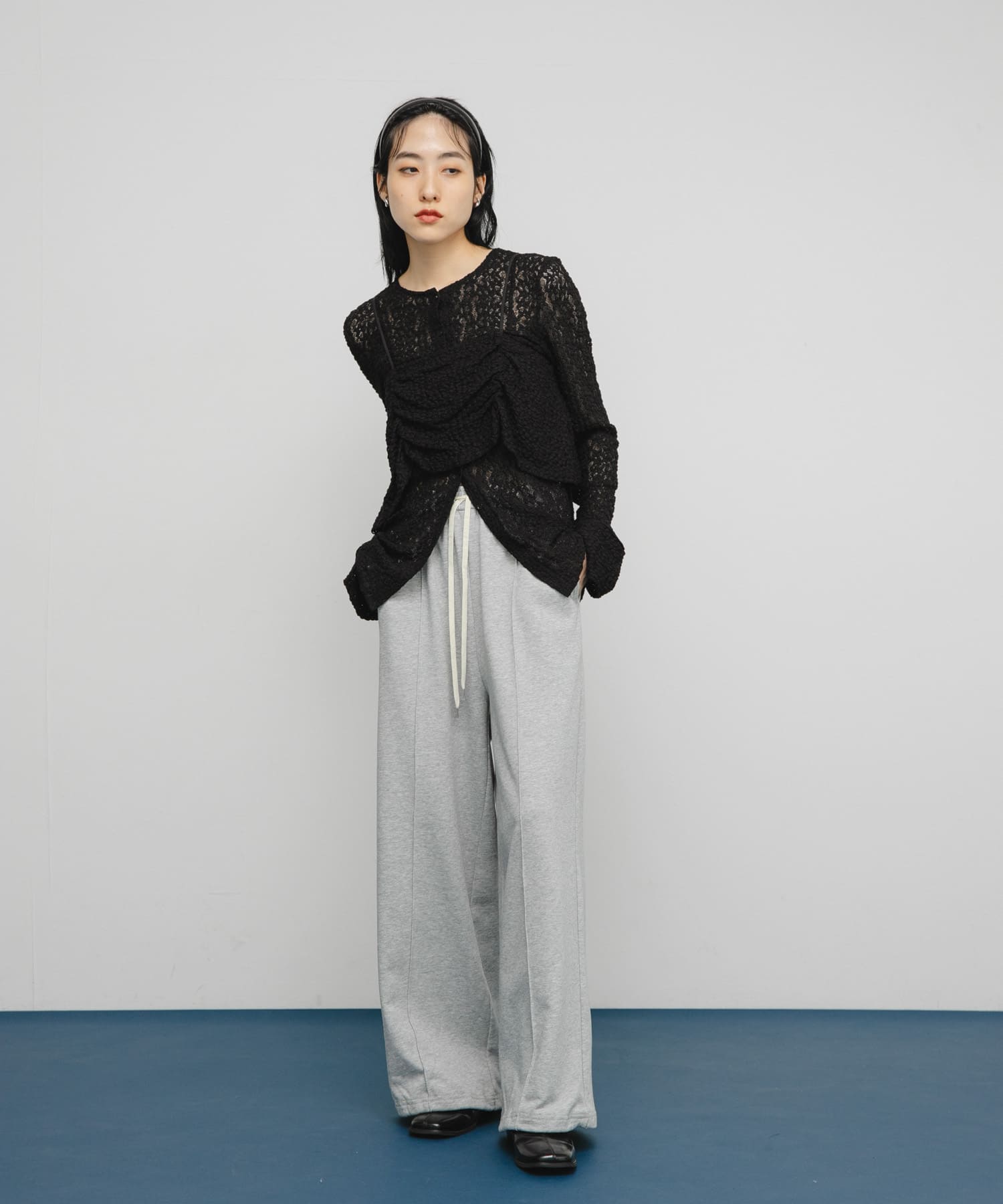 身長：160cm サイズ：one