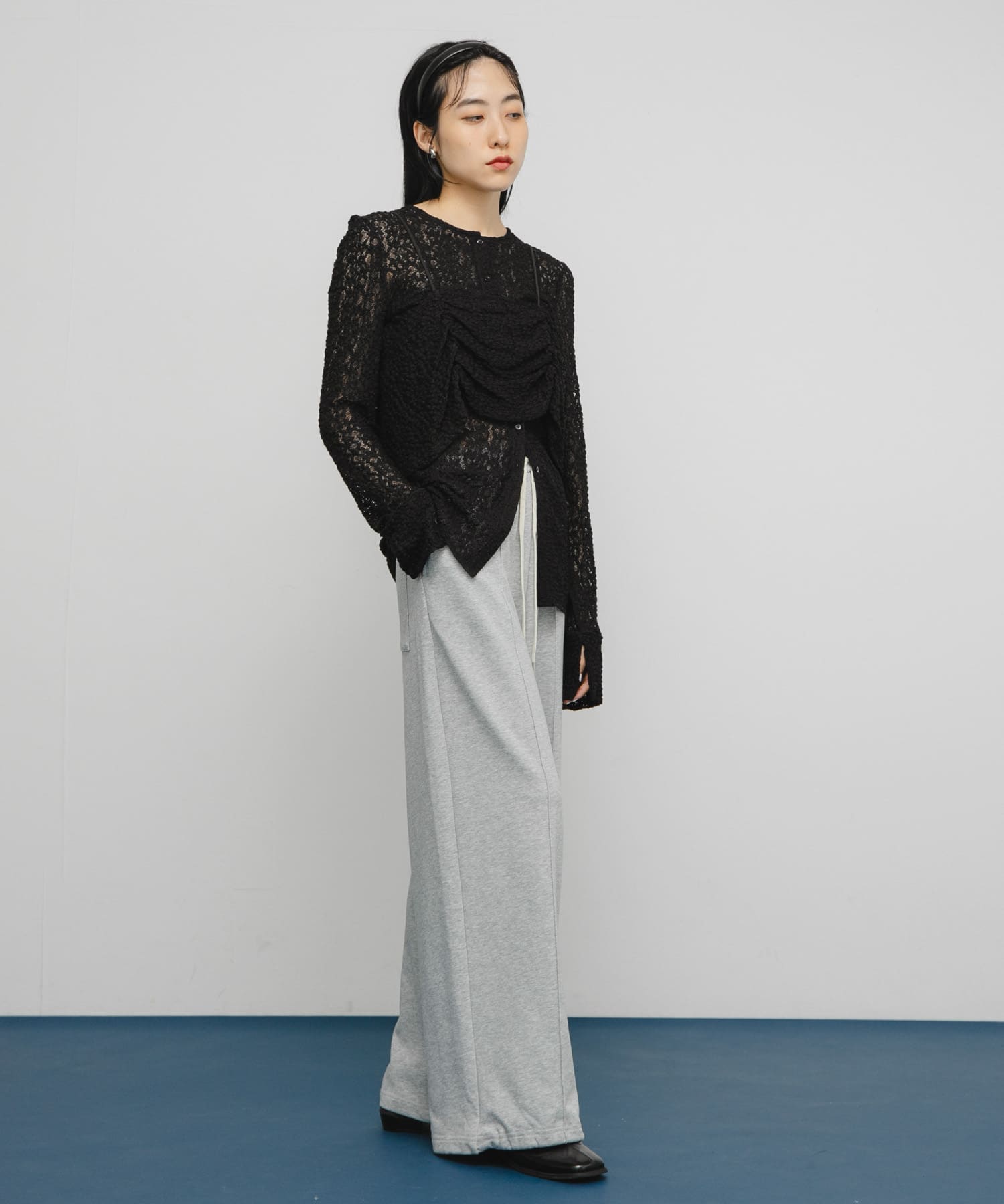 身長：160cm サイズ：one