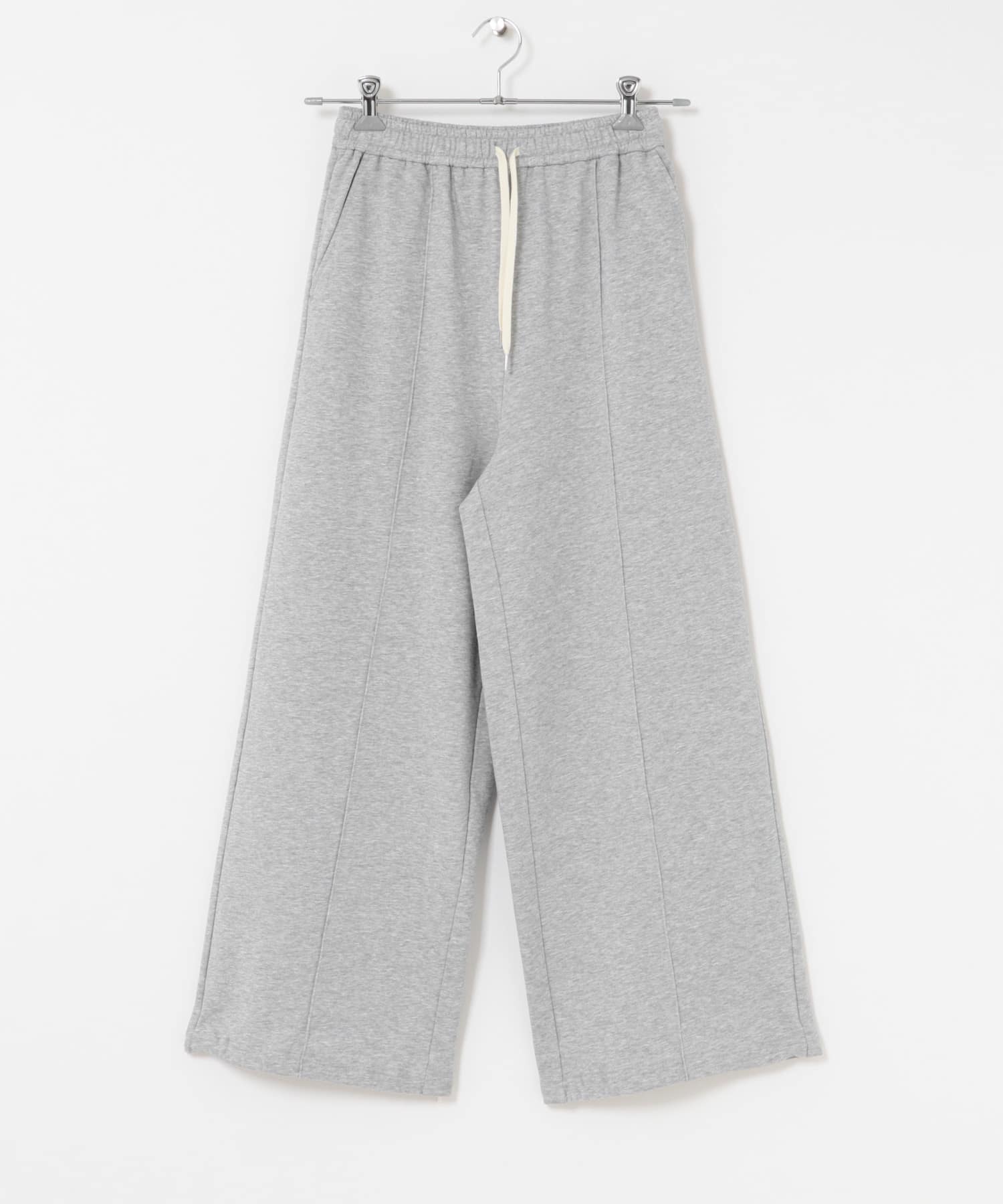 ピンタックスウェットパンツ TOP GRAY one